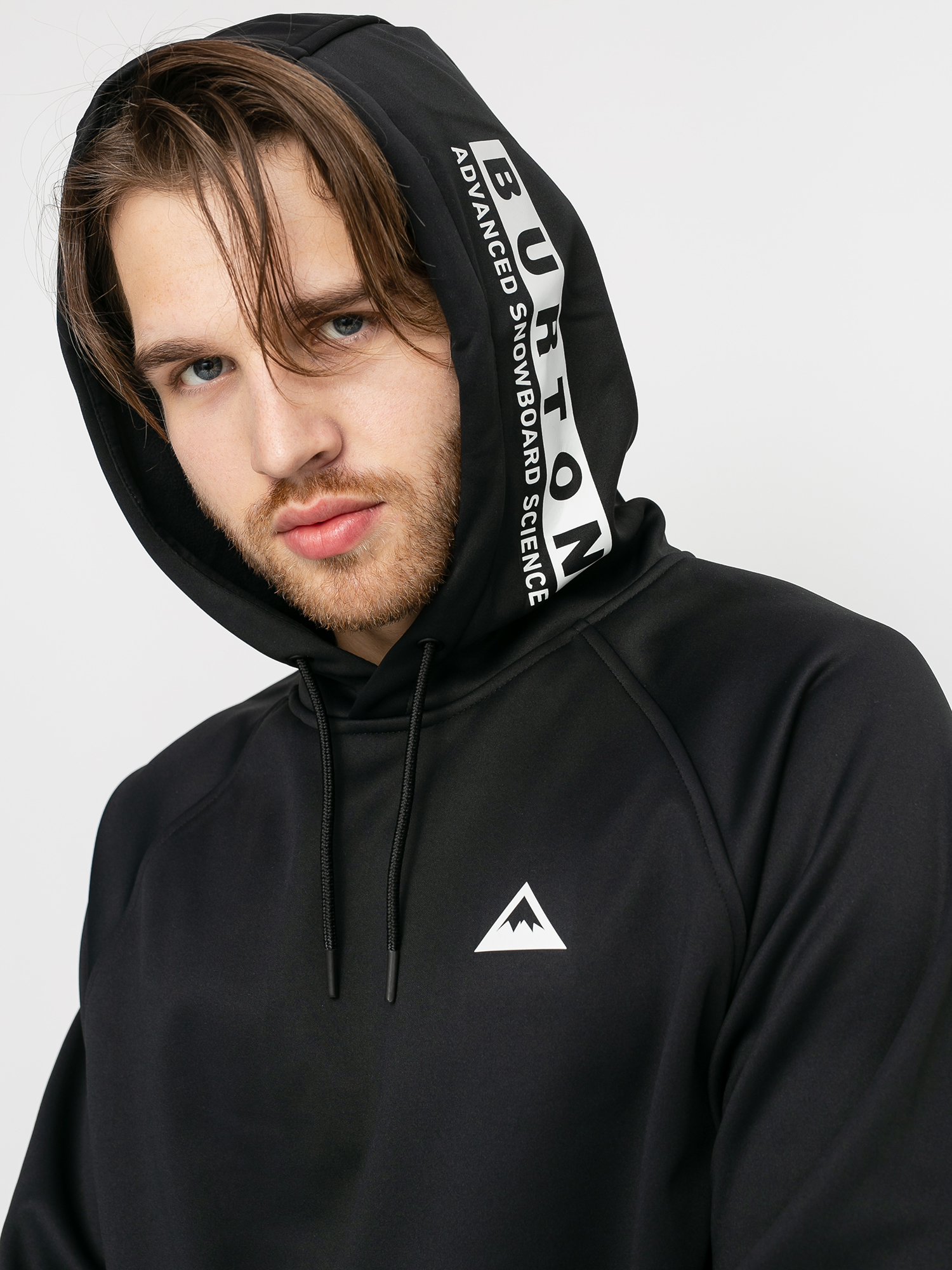 Męska Bluza aktywna Burton Crown Weatherproof HD (true black)