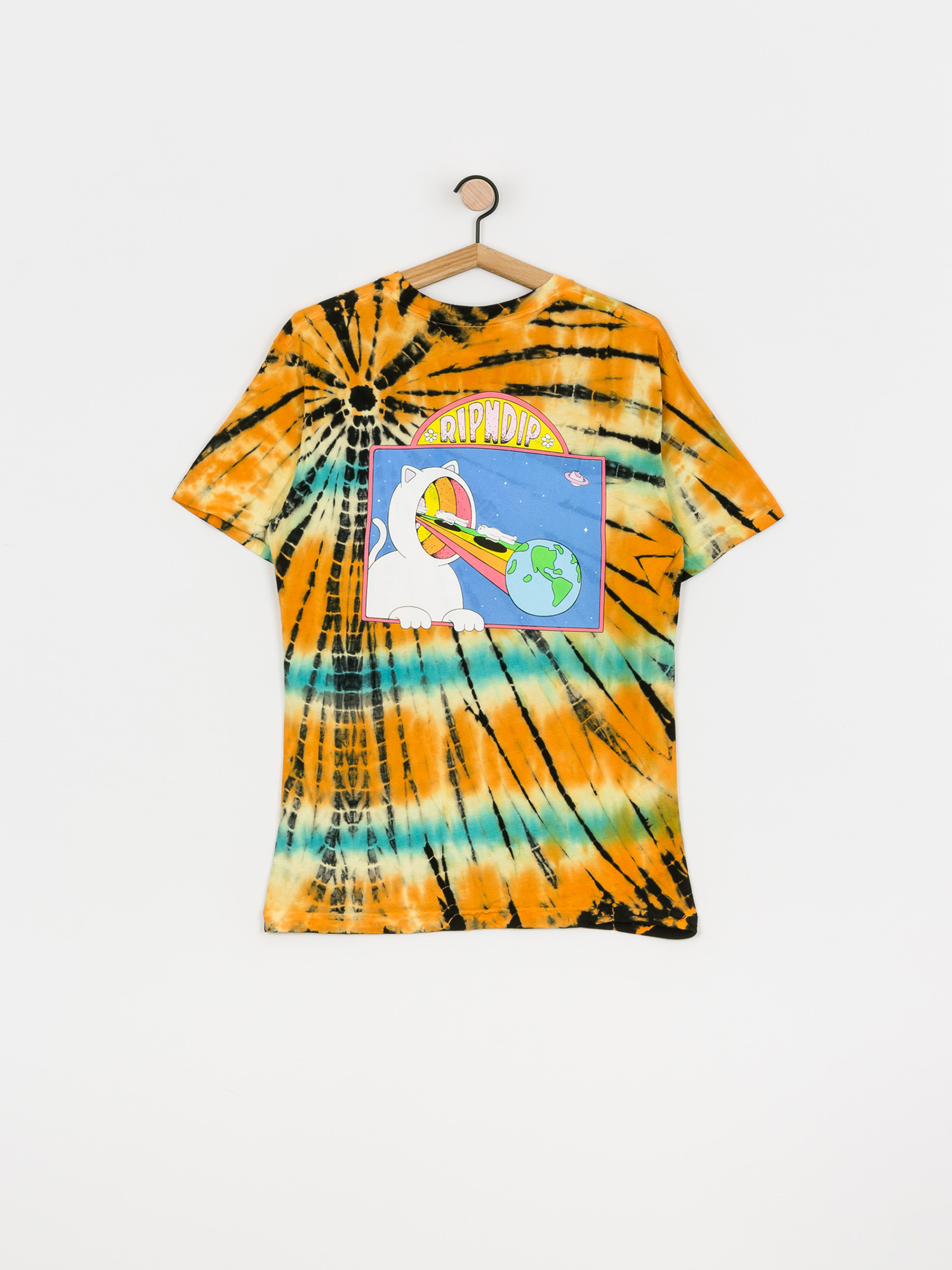 T-shirt RipNDip Open Minded (sunburst tie dye)
