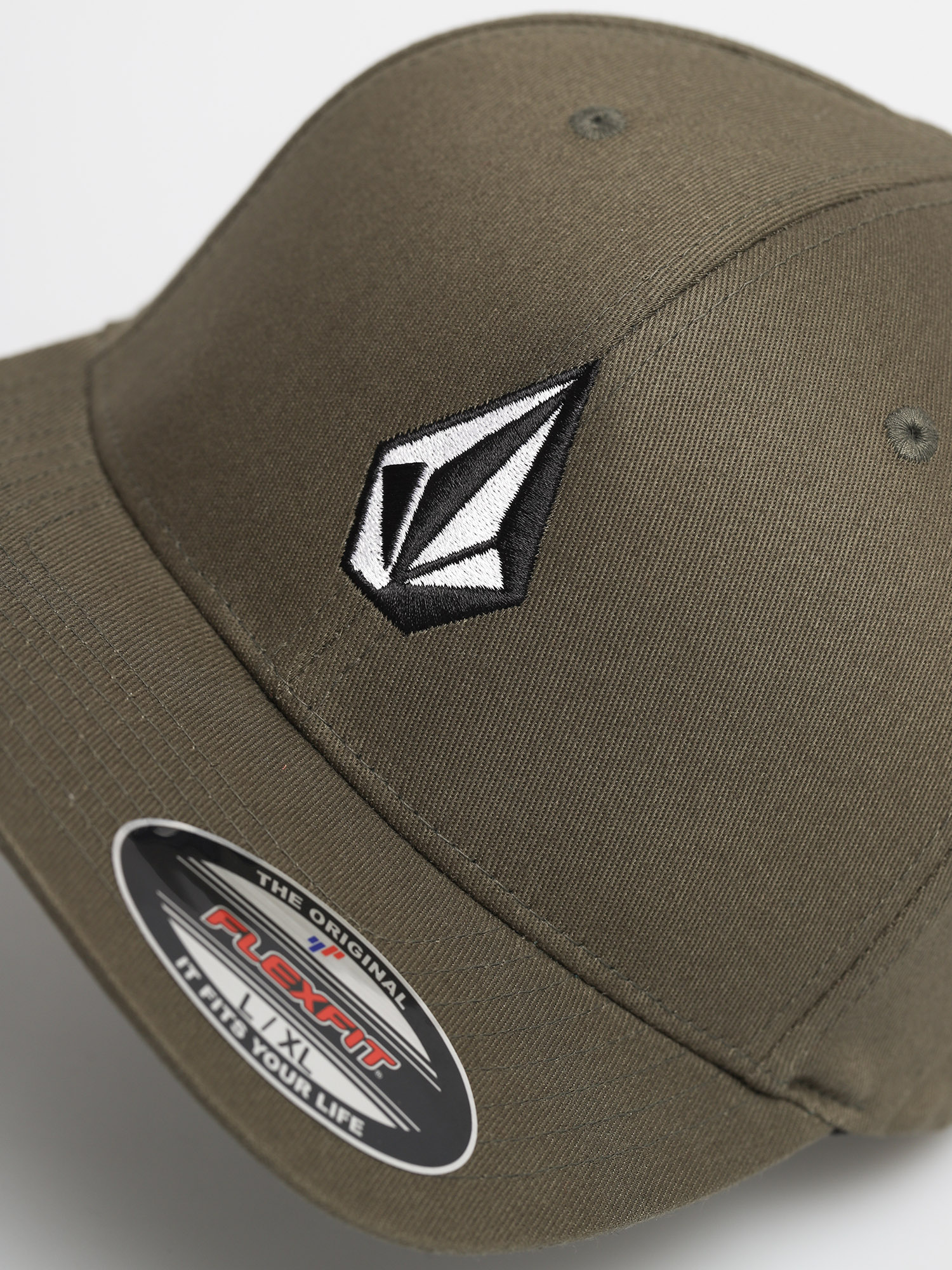 Czapka z daszkiem Volcom Full Stone Xfit ZD (covert green)