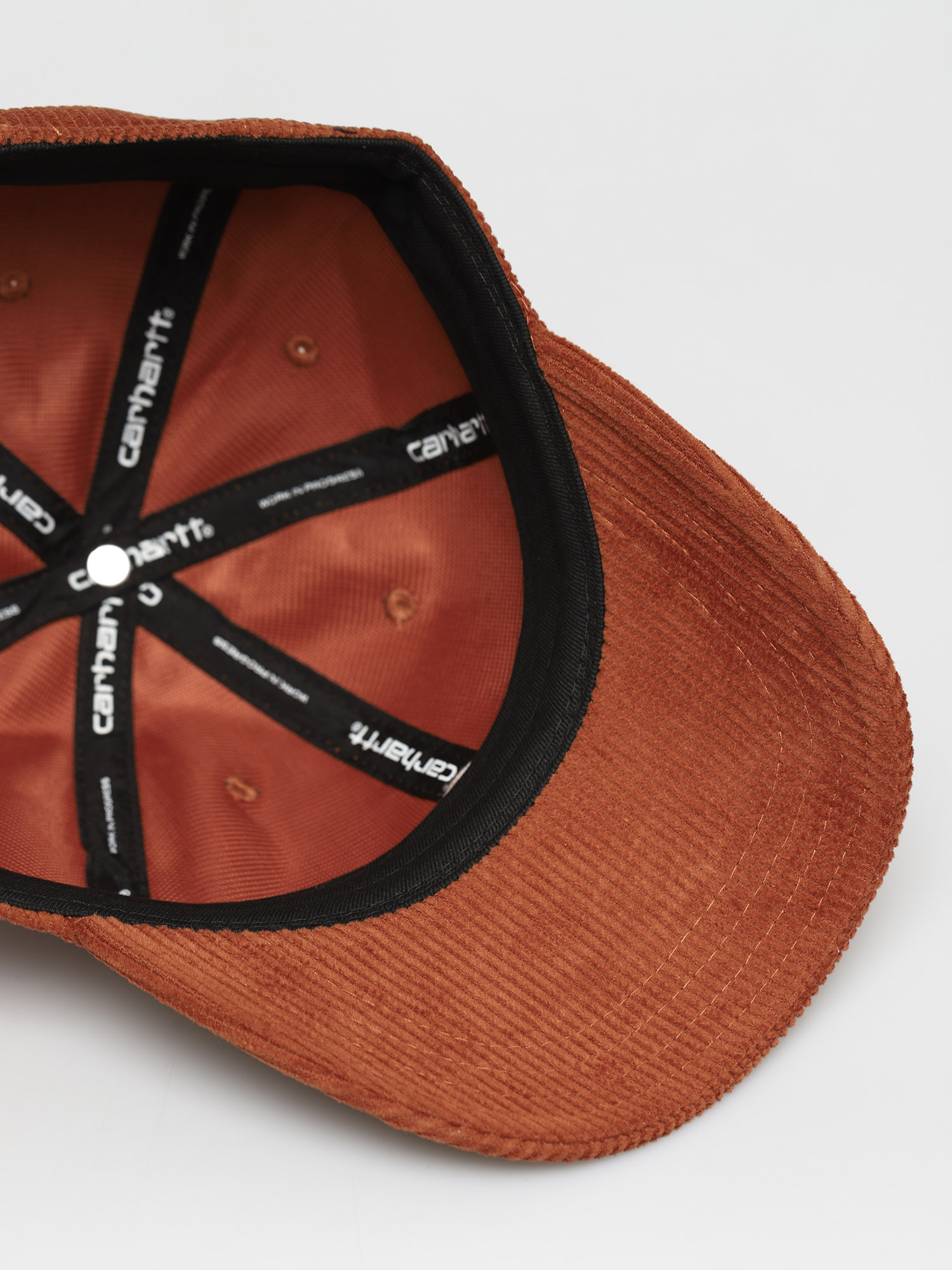 Czapka z daszkiem Carhartt WIP Harlem ZD (brandy/wax)