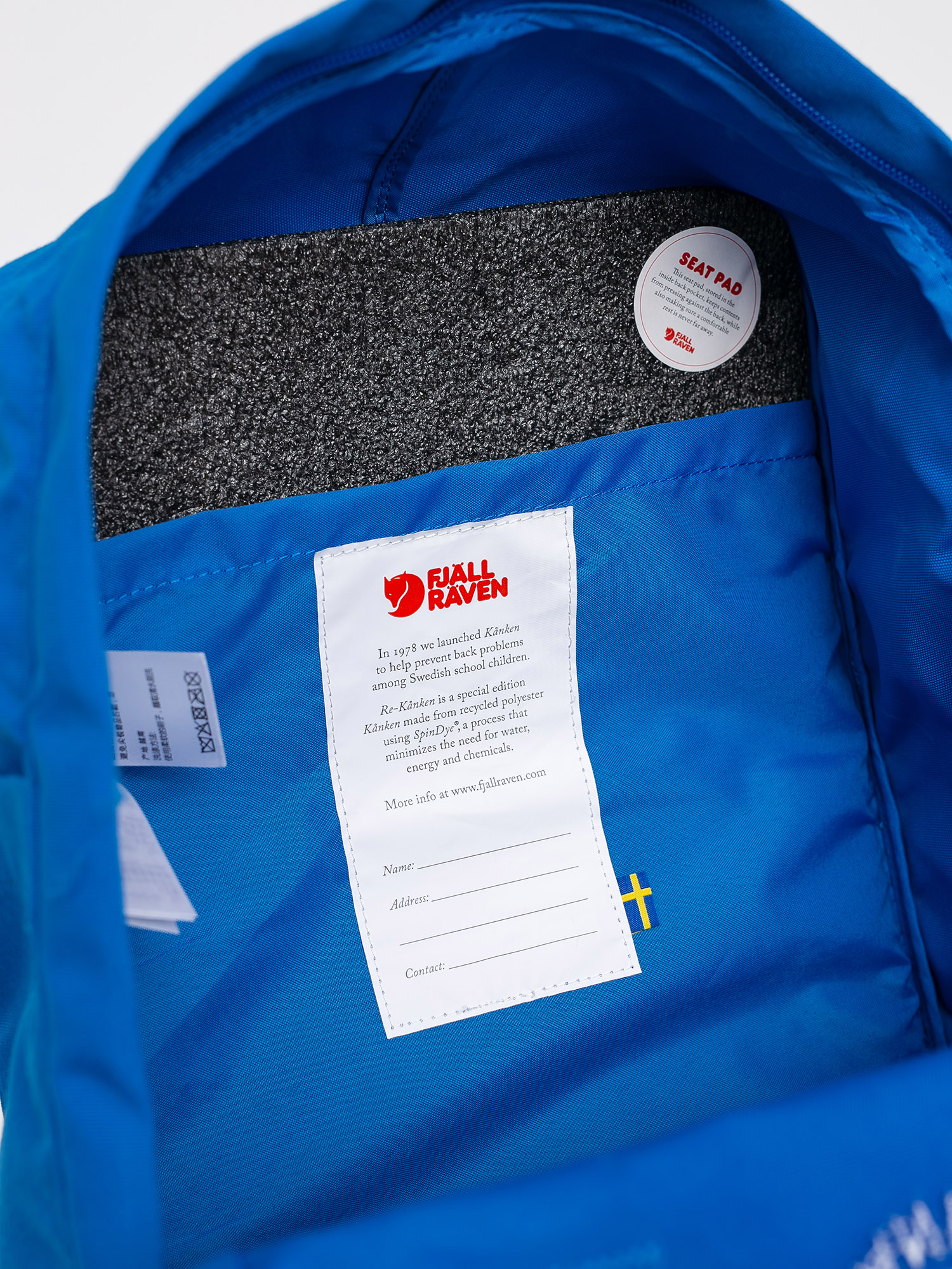 Plecak Fjallraven Re-Kanken (un blue)