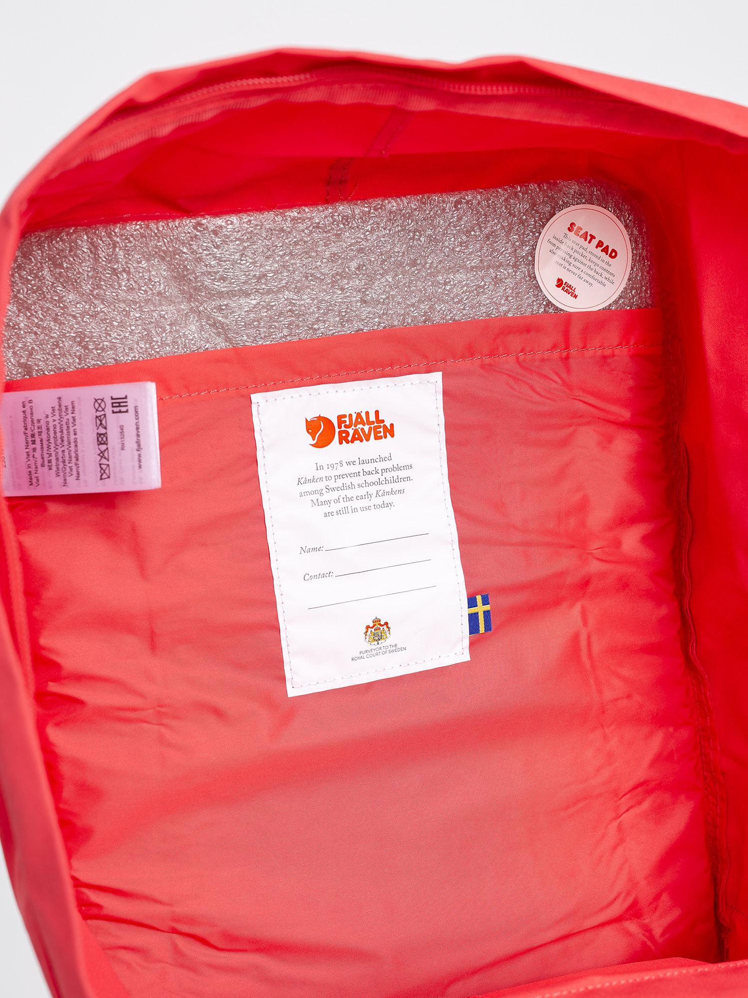 Plecak Fjallraven Kanken (peach pink)