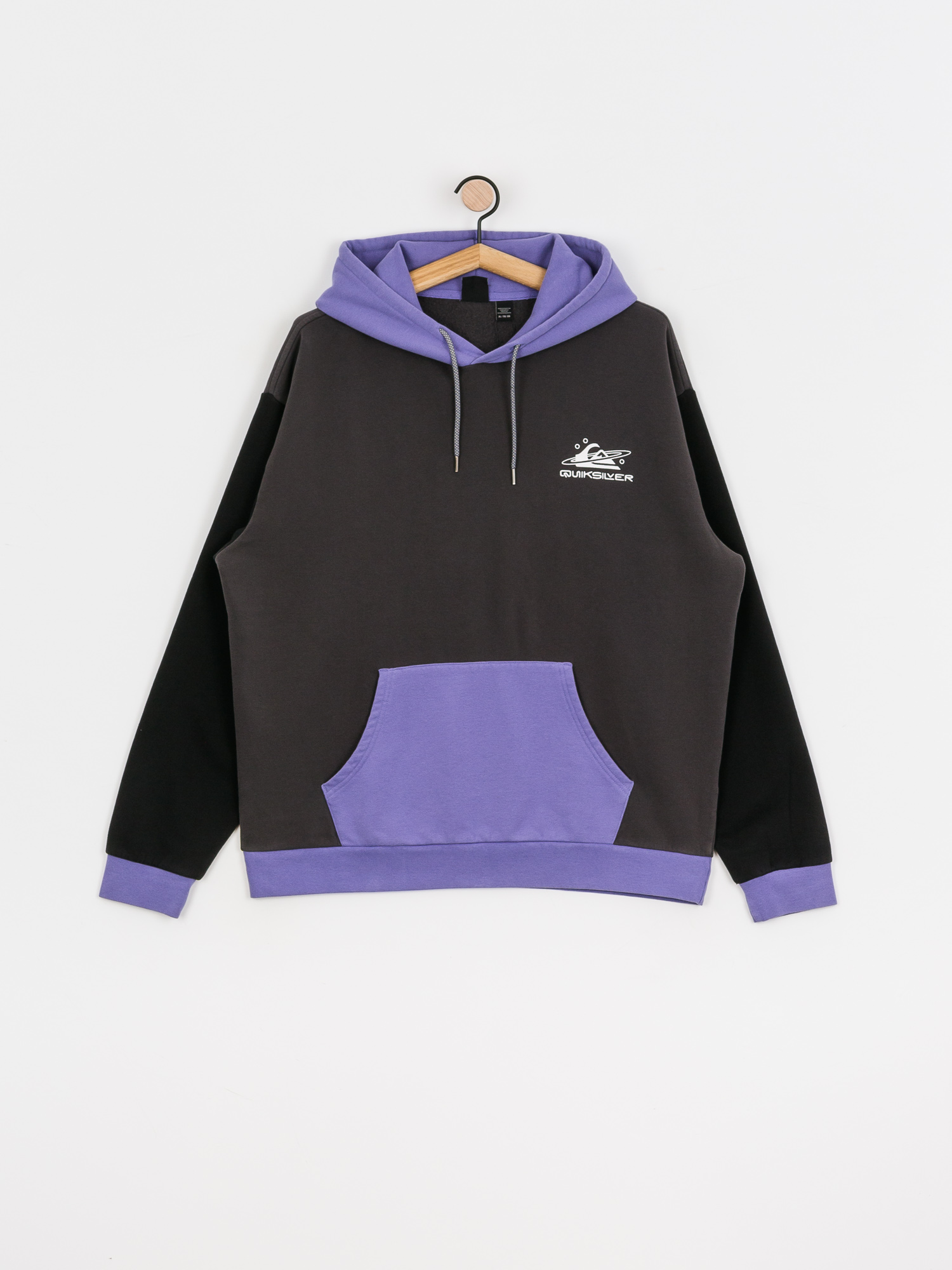 Bluza z kapturem Quiksilver Heritage Midori Blanka HD (tarmac)