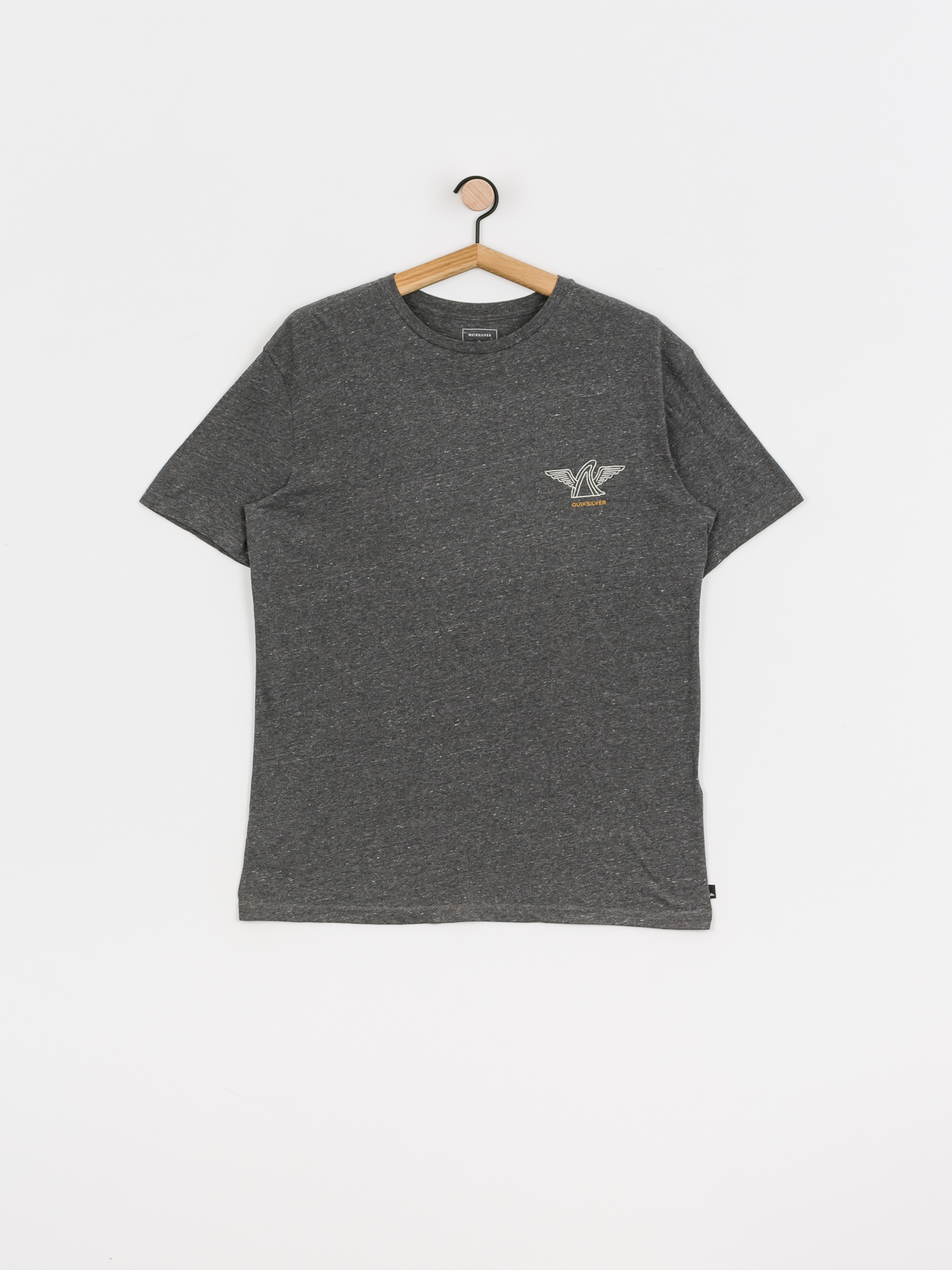 T-shirt Quiksilver Quik Local Shaper (charcoal heather)