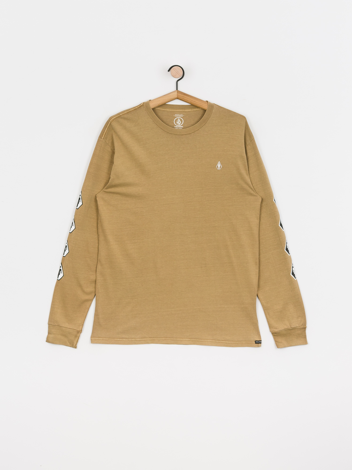 Longsleeve Volcom X Girl Skateboards Deadly Girl (sanddune)