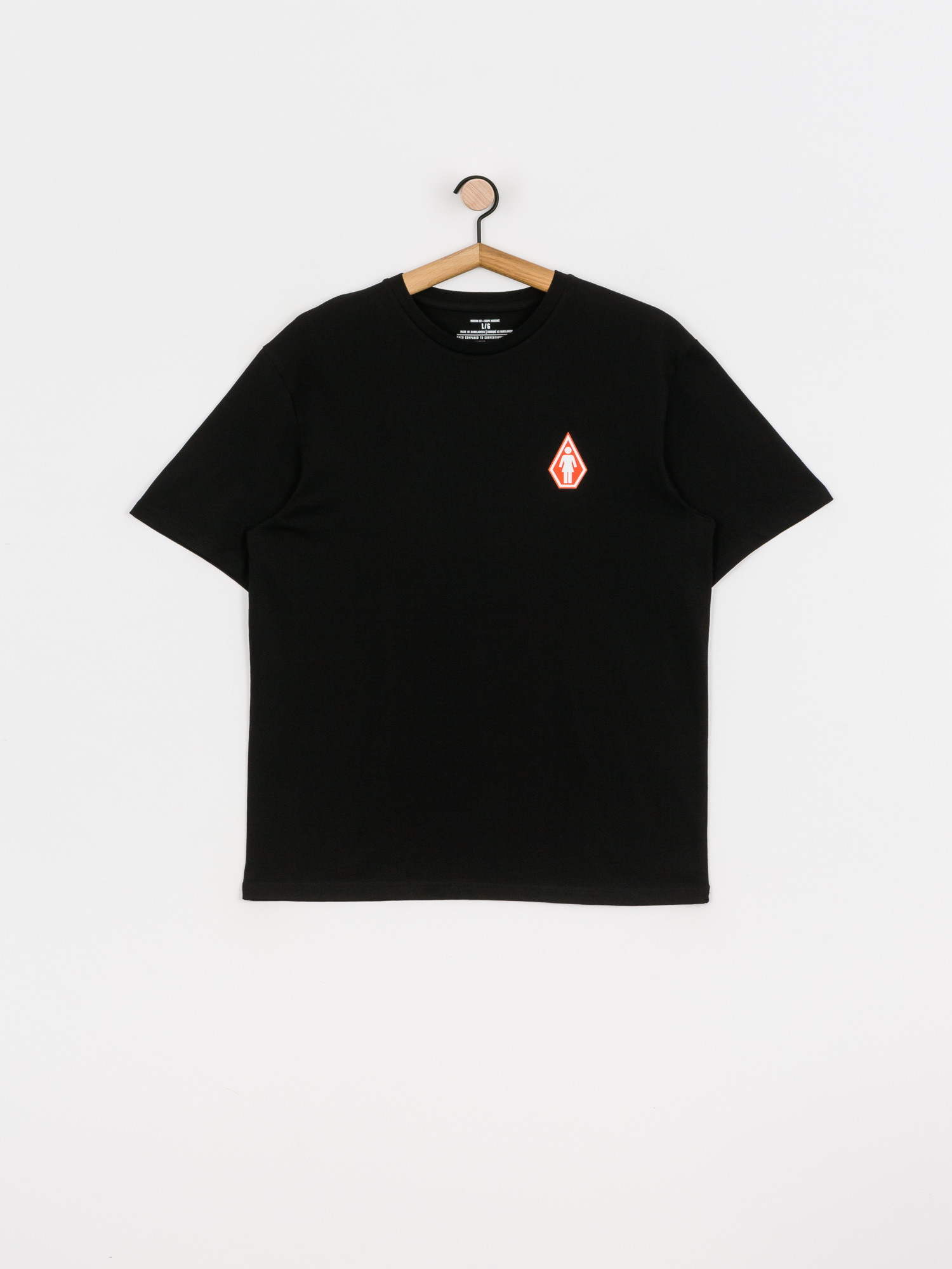 T-shirt Volcom X Girl Skateboards Pretty Stoned Rlx (black)