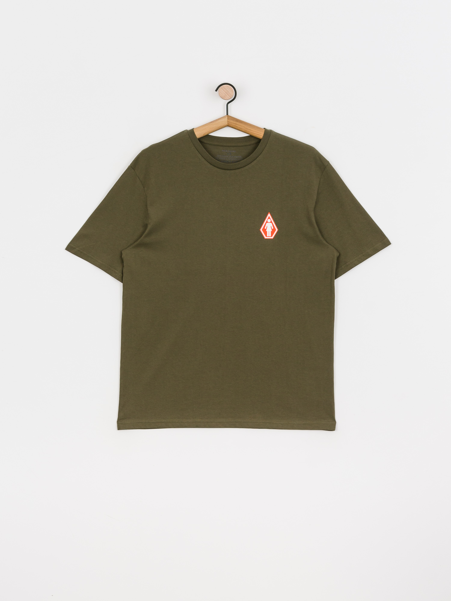 T-shirt Volcom X Girl Skateboards Pretty Stoned Rlx (military)