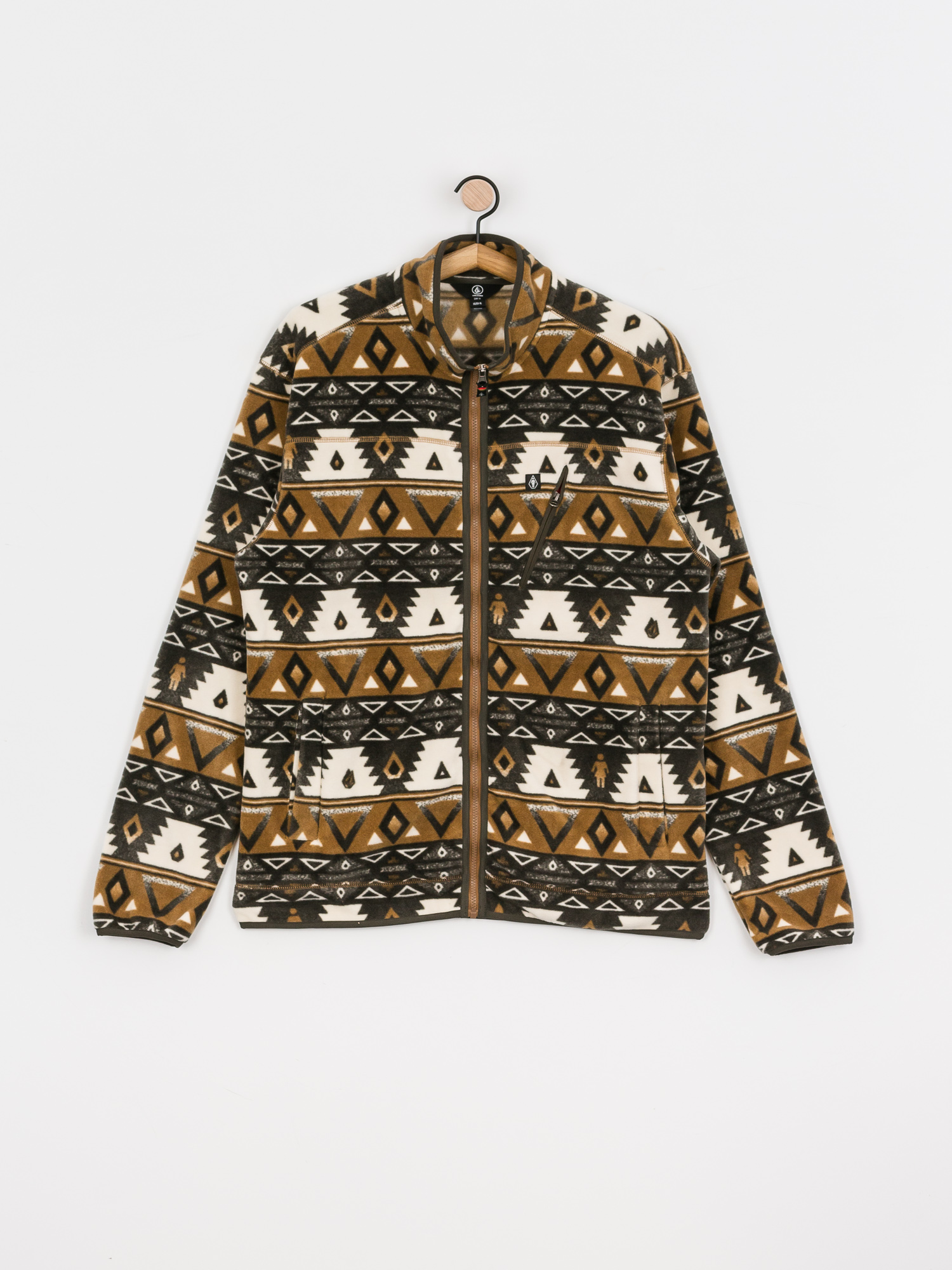 Bluza z kapturem Volcom X Girl Skateboards Plr ZHD (prt print)