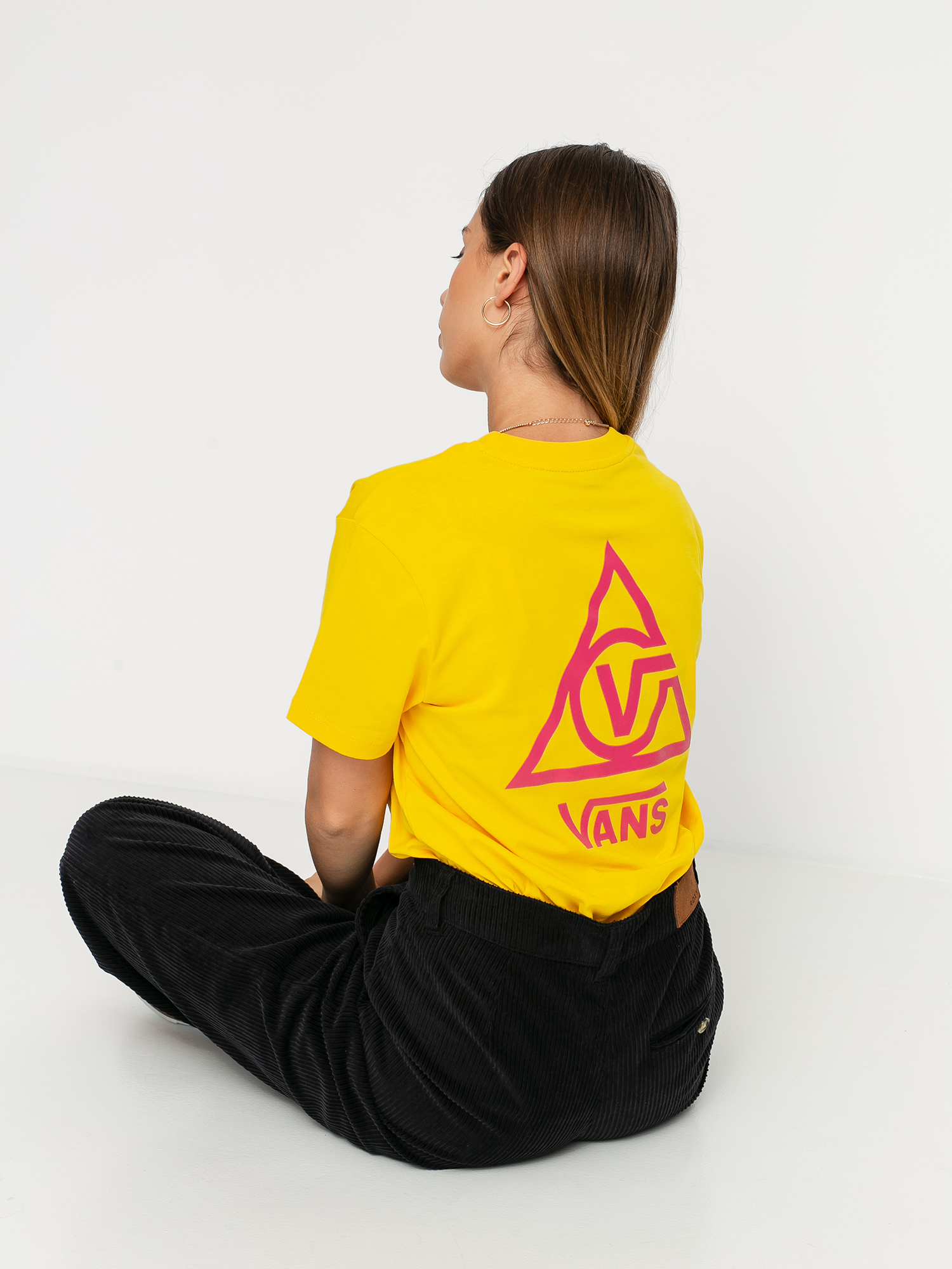T-shirt Vans 66 Supply Wmn (lemon chrome)