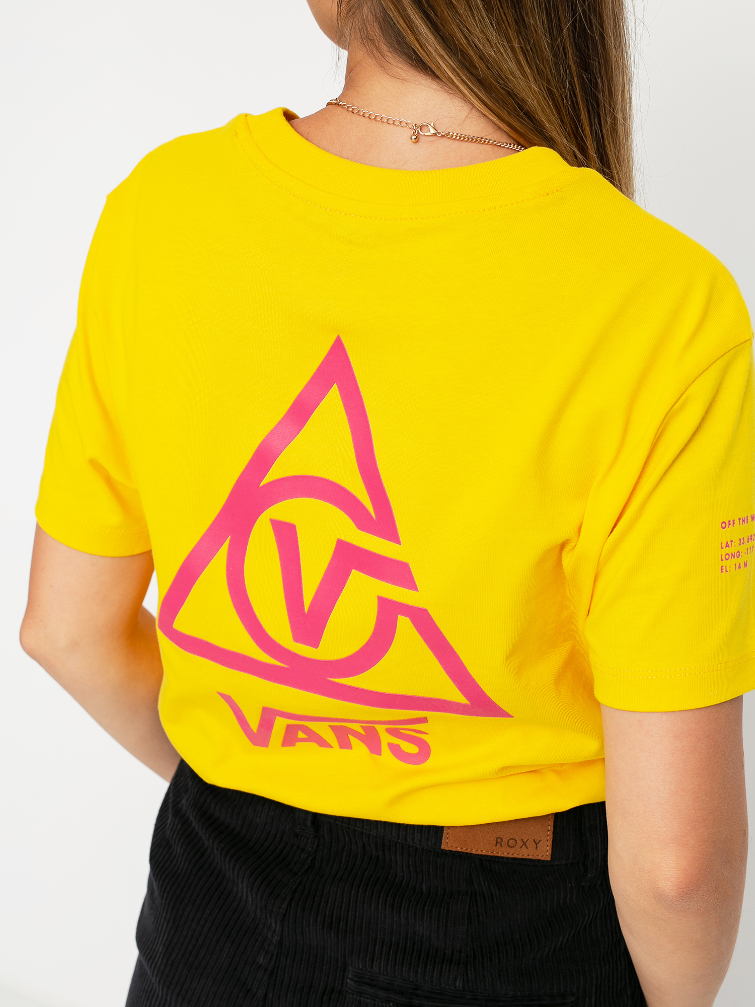 T-shirt Vans 66 Supply Wmn (lemon chrome)
