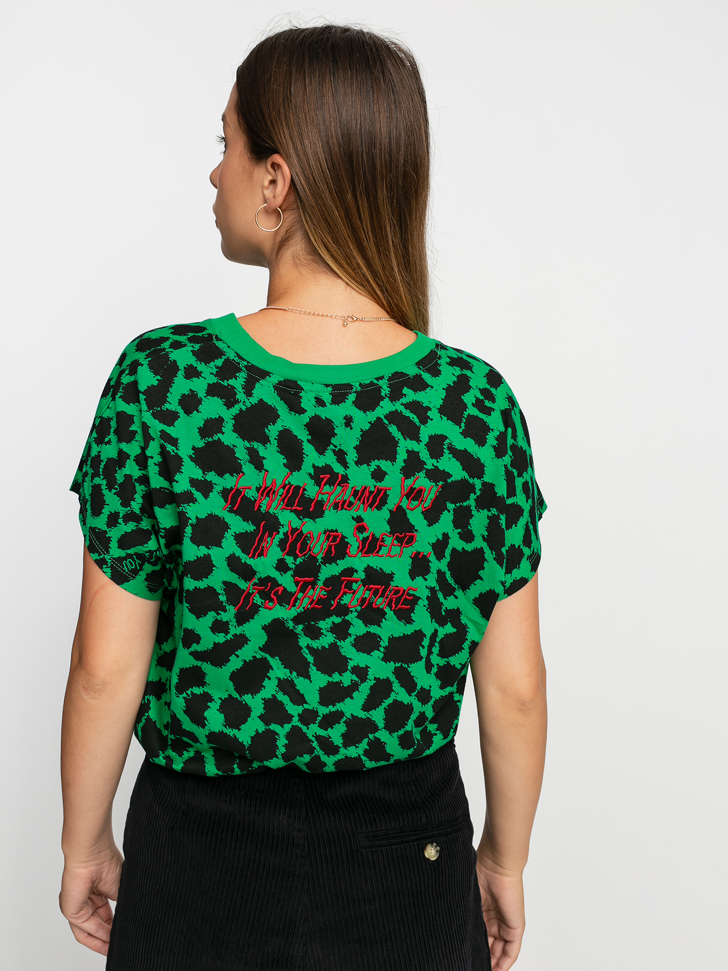 T-shirt Volcom Greenfuzz Wmn (scaromatic green)