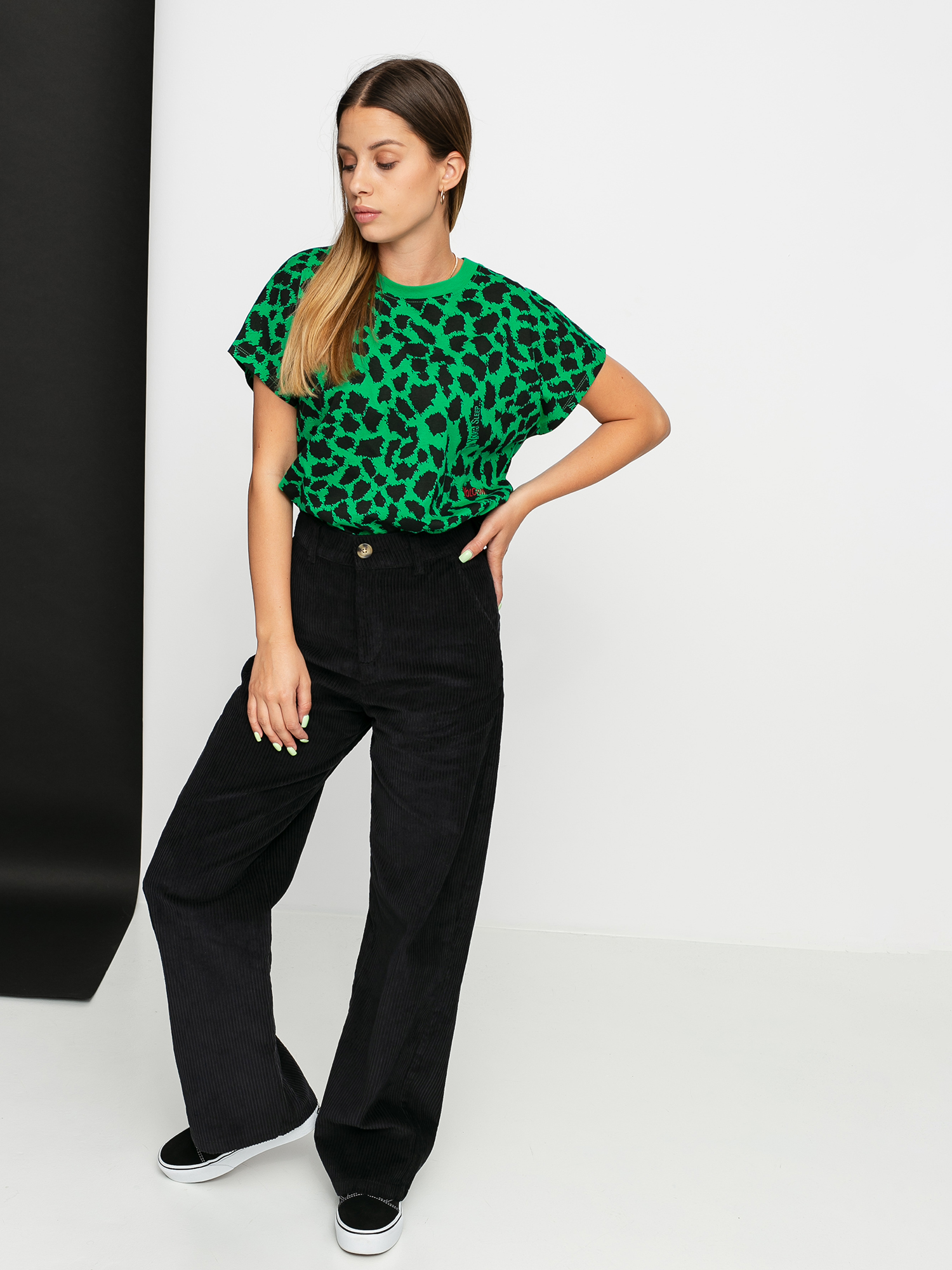 T-shirt Volcom Greenfuzz Wmn (scaromatic green)