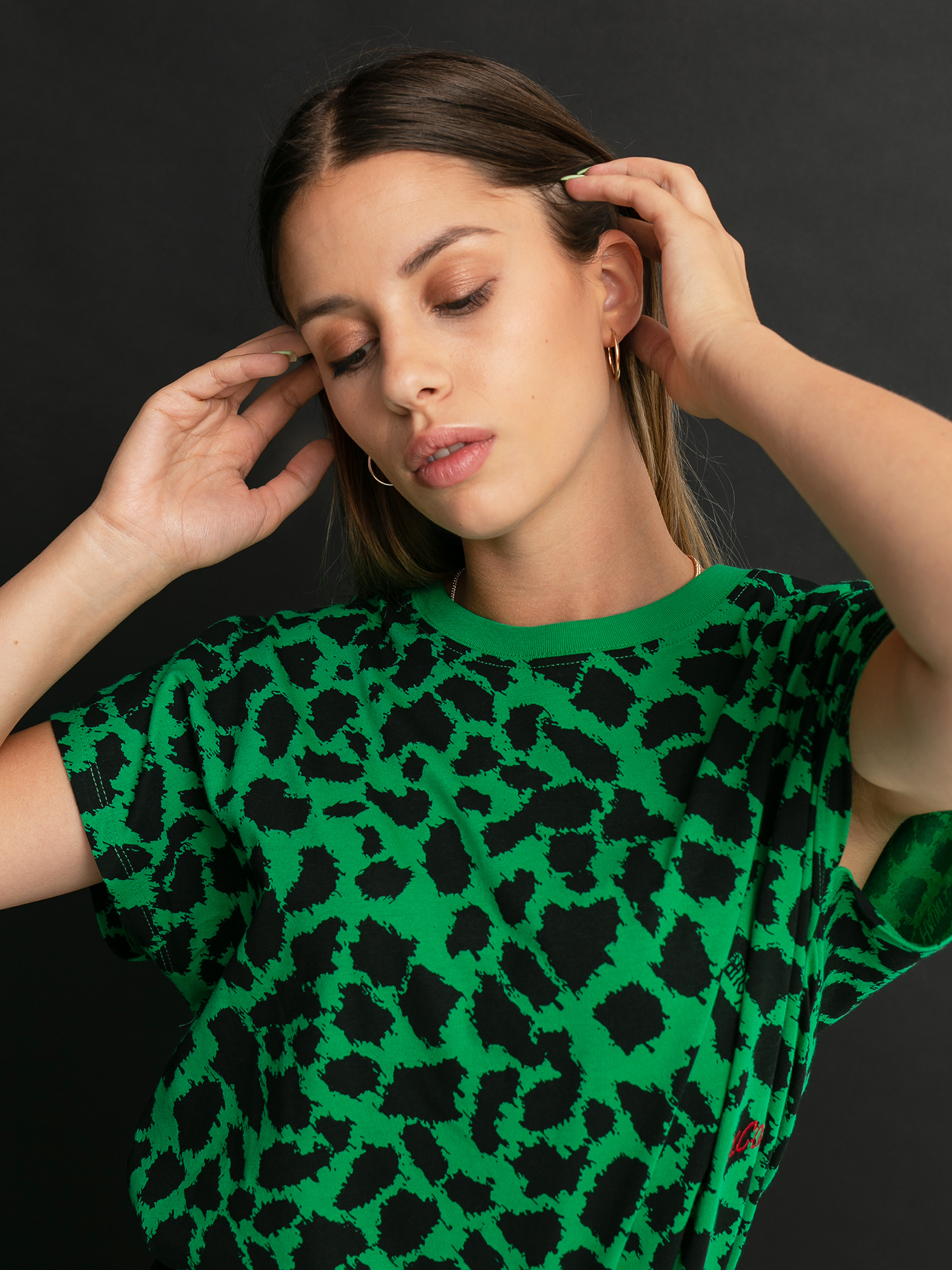 T-shirt Volcom Greenfuzz Wmn (scaromatic green)