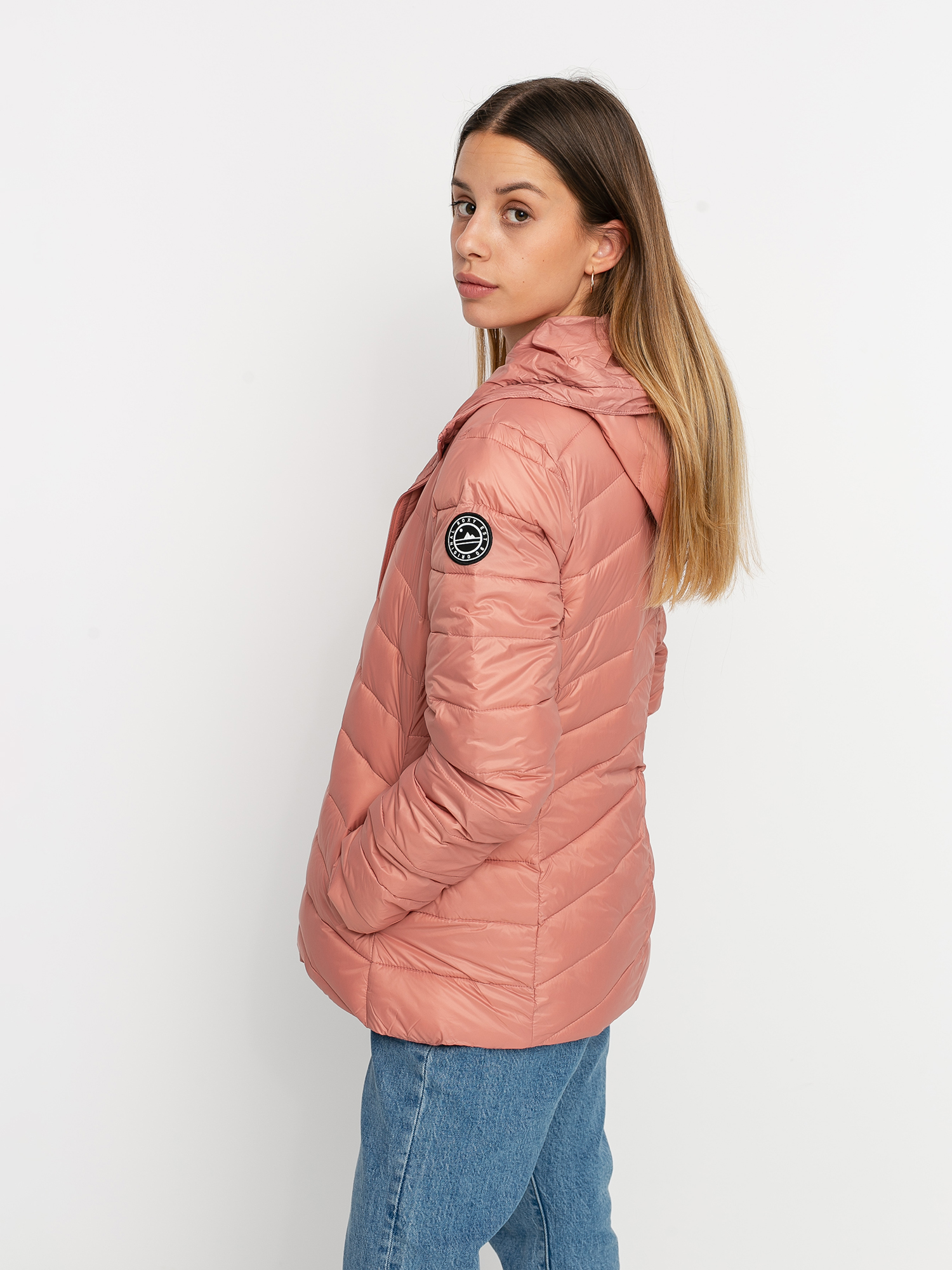 Kurtka Roxy Coast Road Hooded Wmn (ash rose)