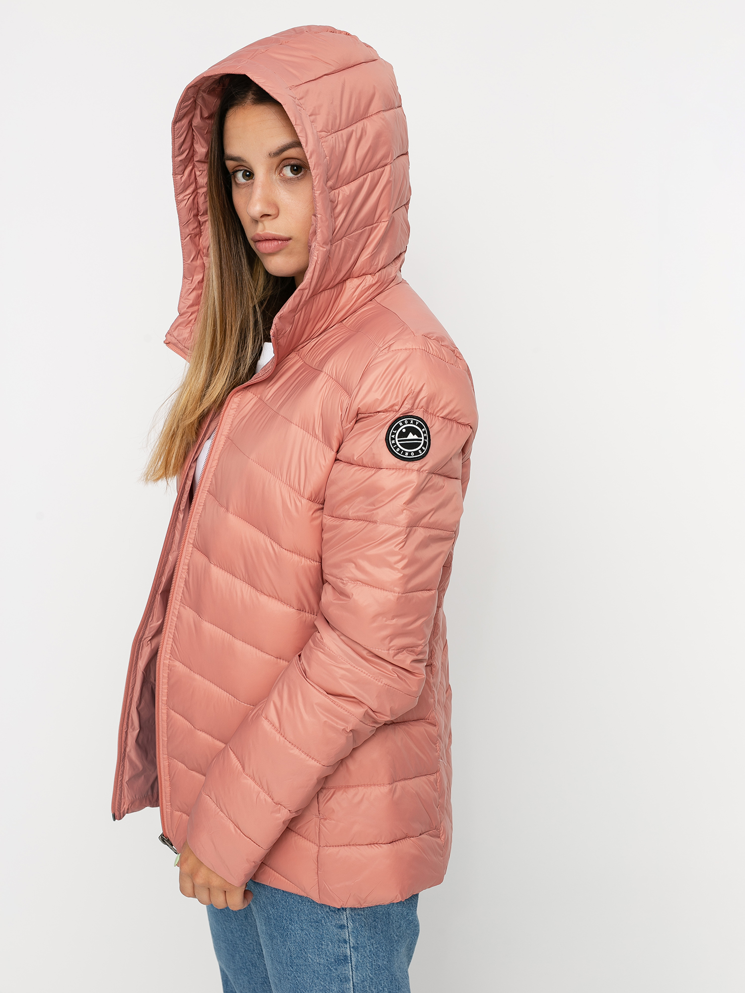 Kurtka Roxy Coast Road Hooded Wmn (ash rose)