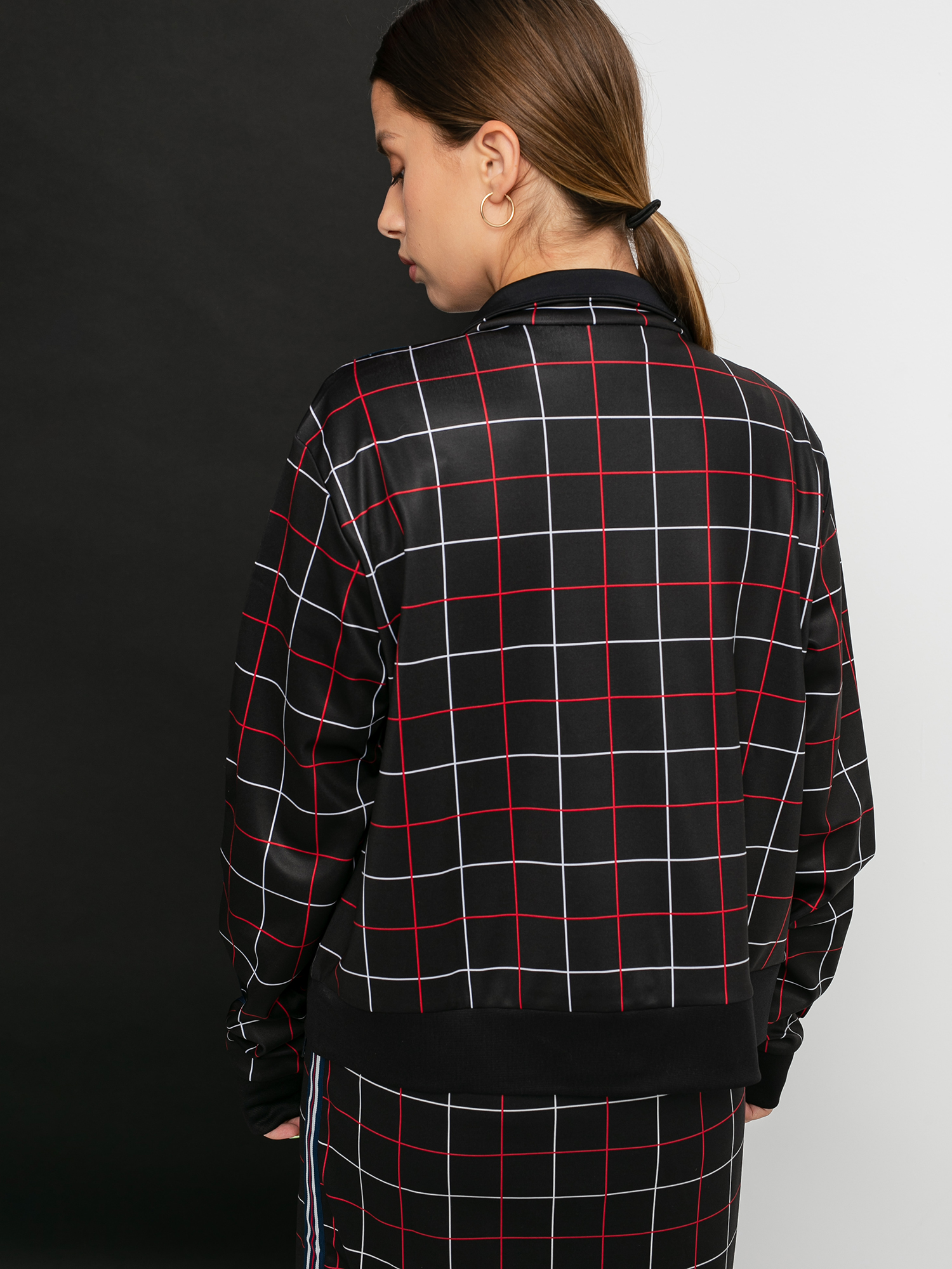 Bluza Fila Winta Wmn (black check allover/blanc de blanc)