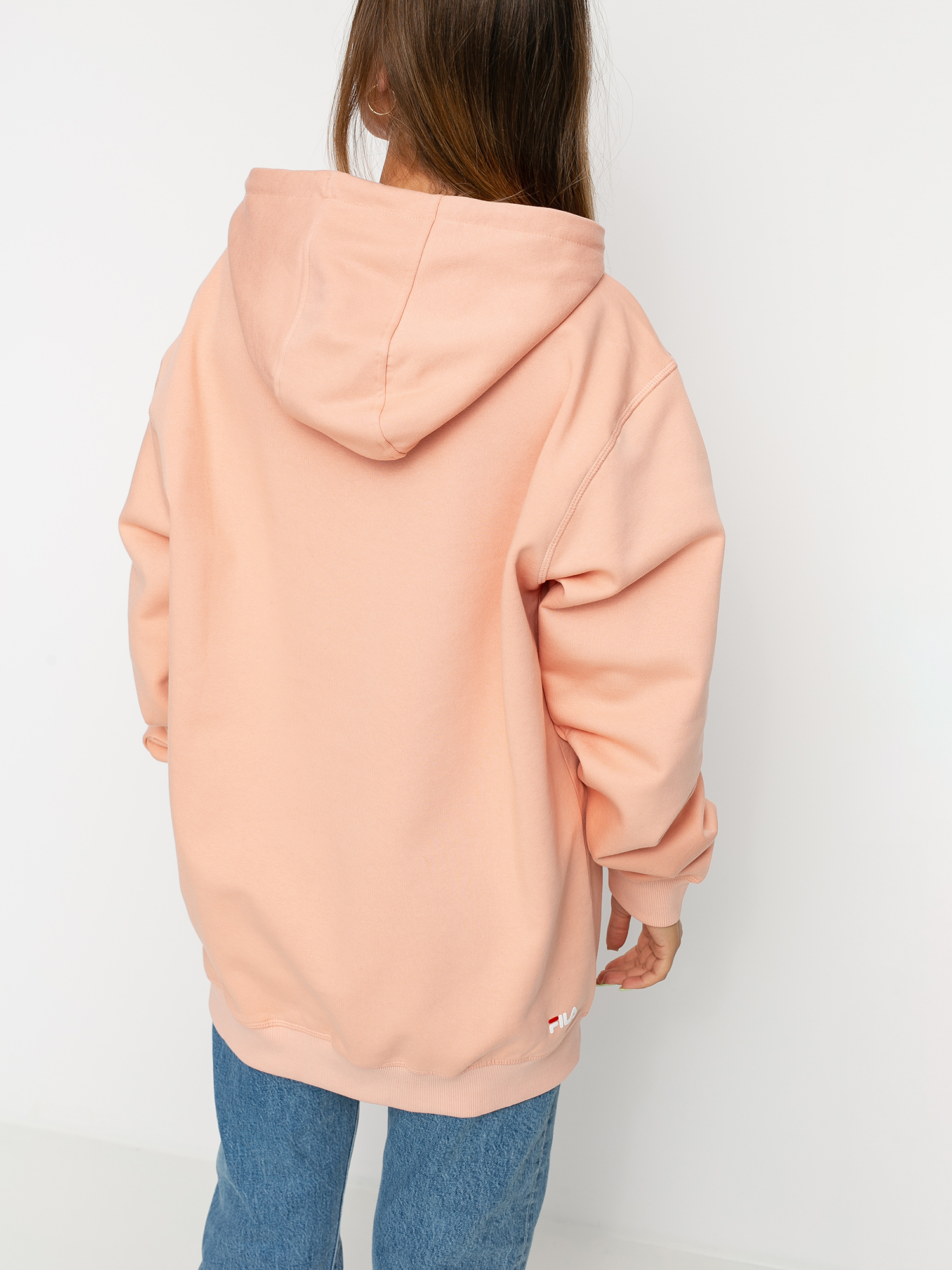 Bluza z kapturem Fila Pure HD (coral cloud)