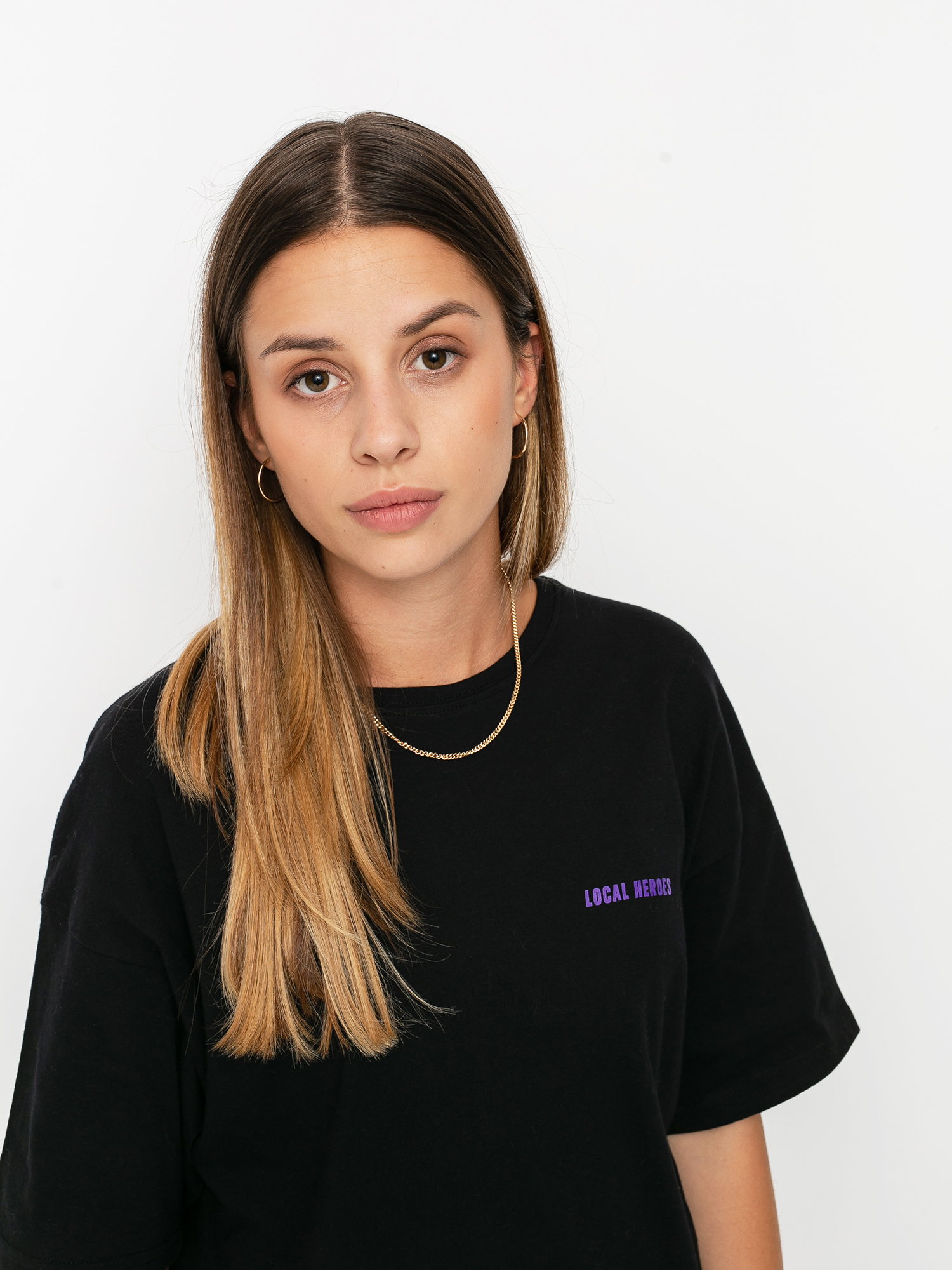 T-shirt Local Heroes Blur Passion Wmn (black)