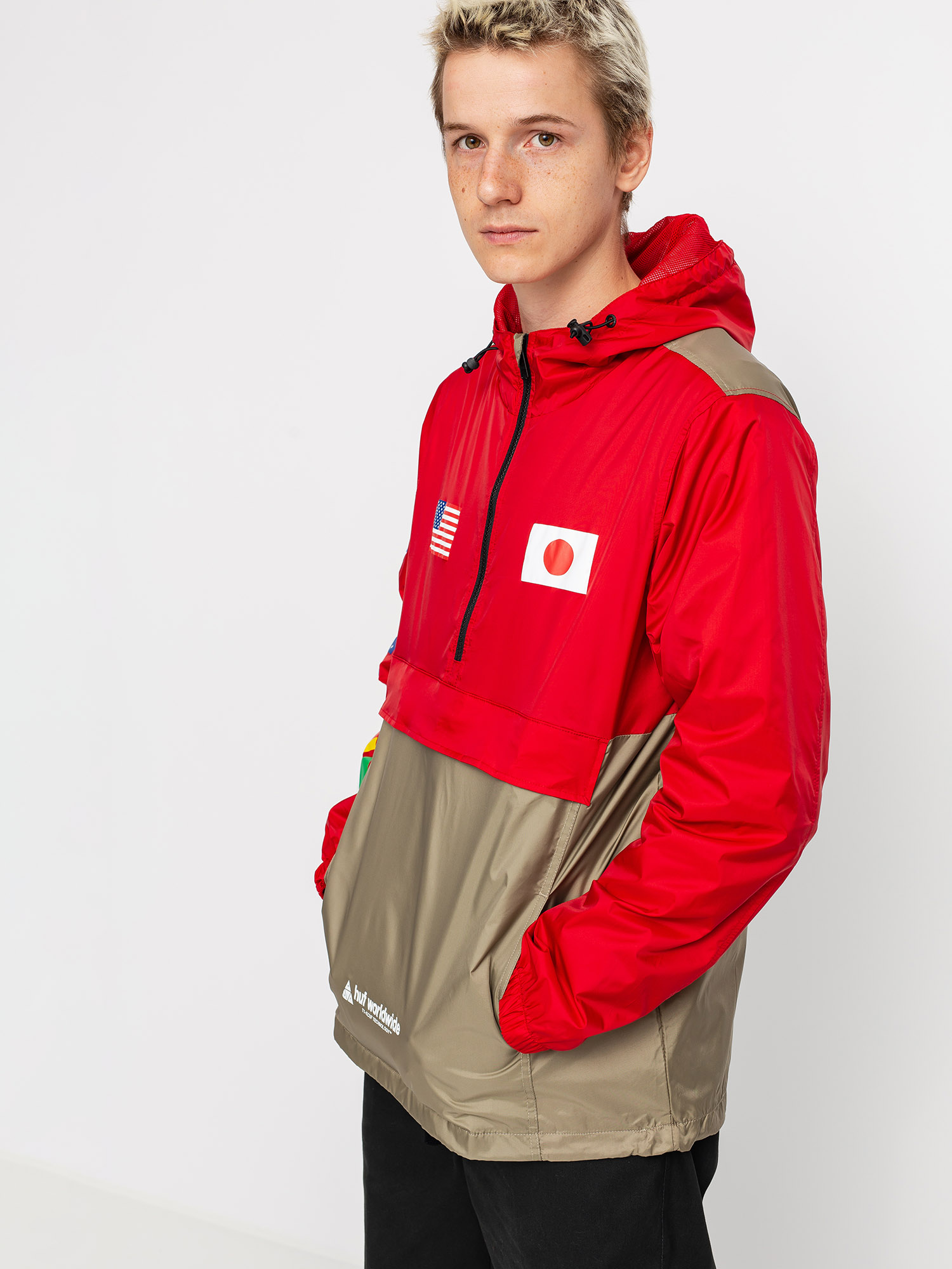 Huf anorak clearance jacket