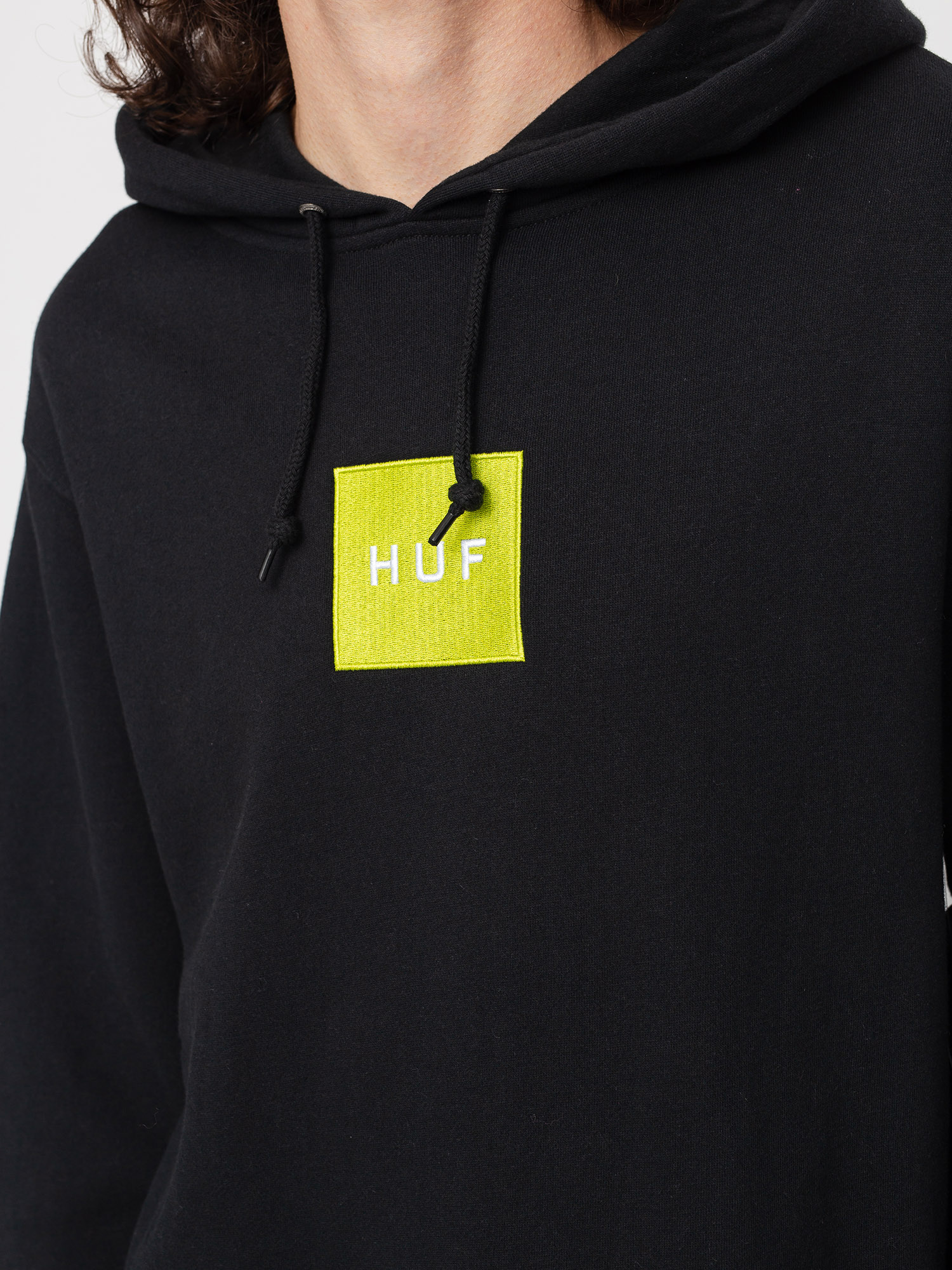 Bluza HUF Box Logo HD (black)