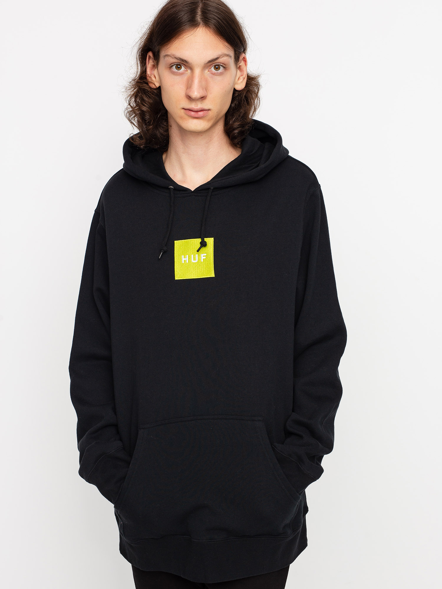 Bluza HUF Box Logo HD (black)