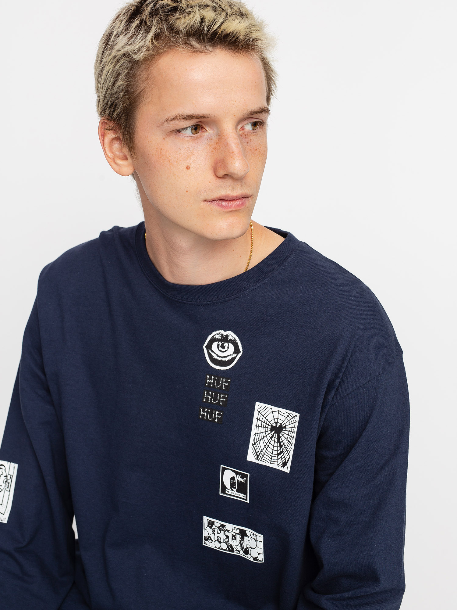 Longsleeve HUF Masters (french navy)