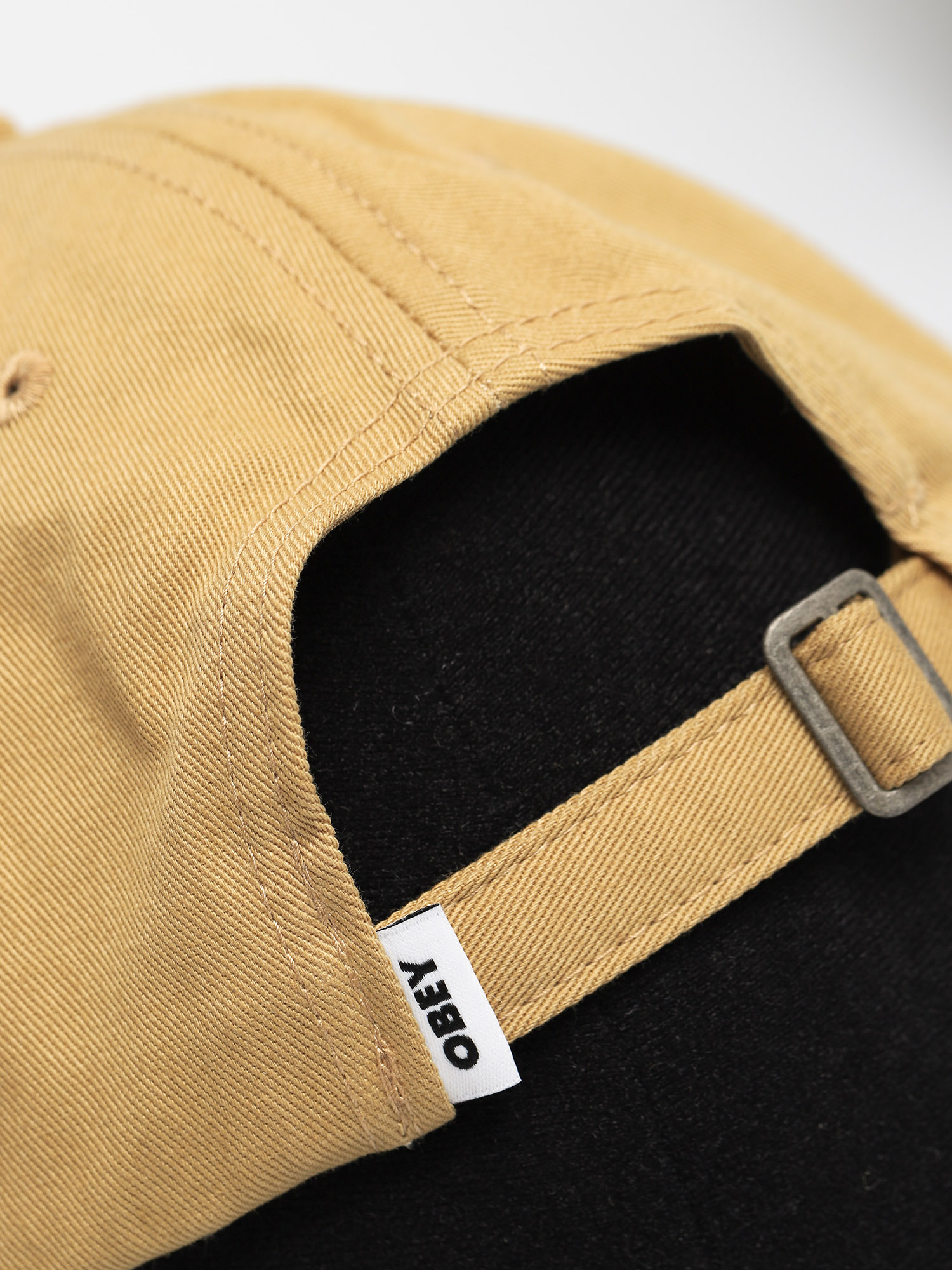 Czapka z daszkiem OBEY Bold Label Organic 6p ZD (almond)
