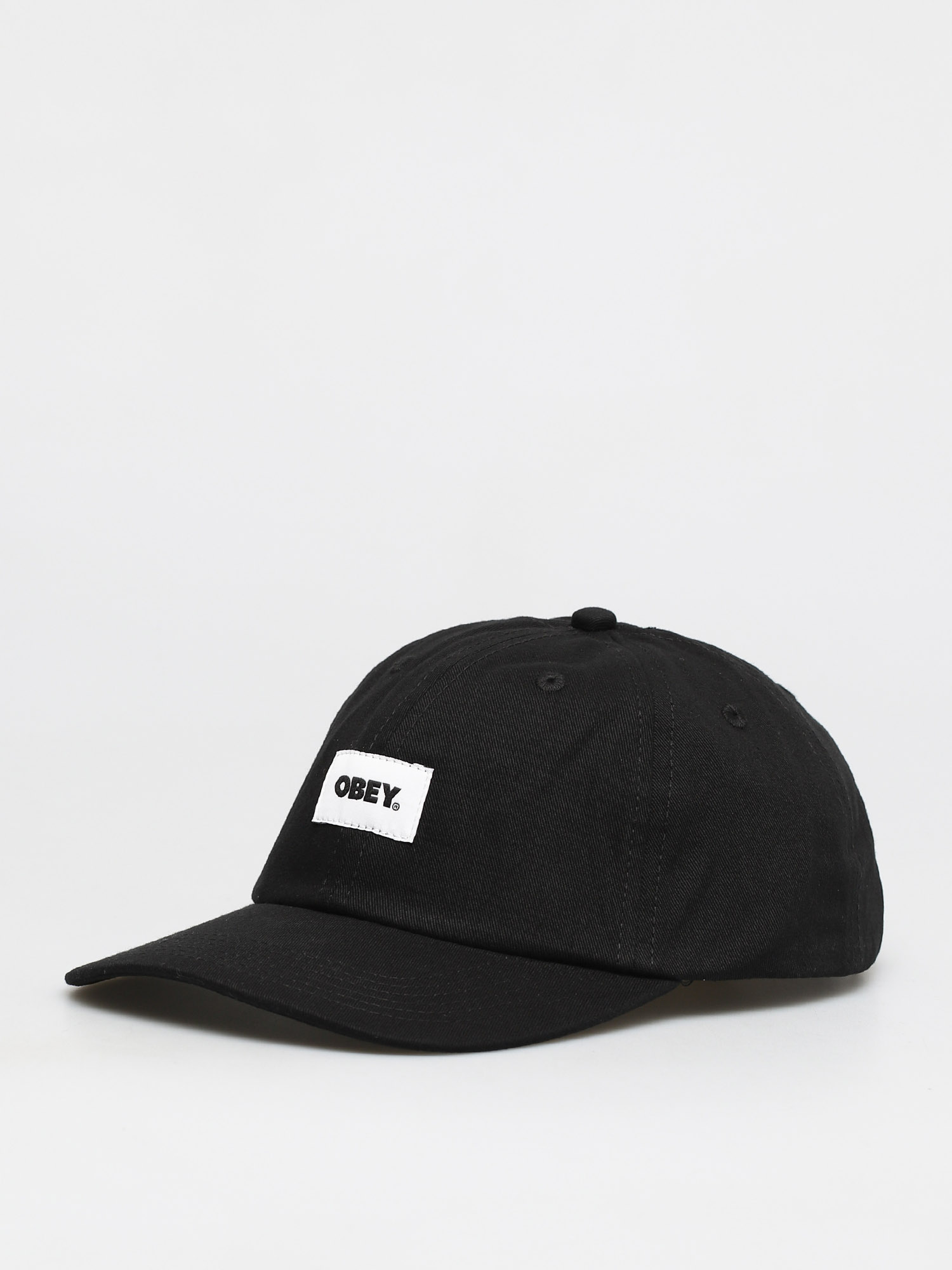 Czapka z daszkiem OBEY Bold Label Organic 6p ZD (black)