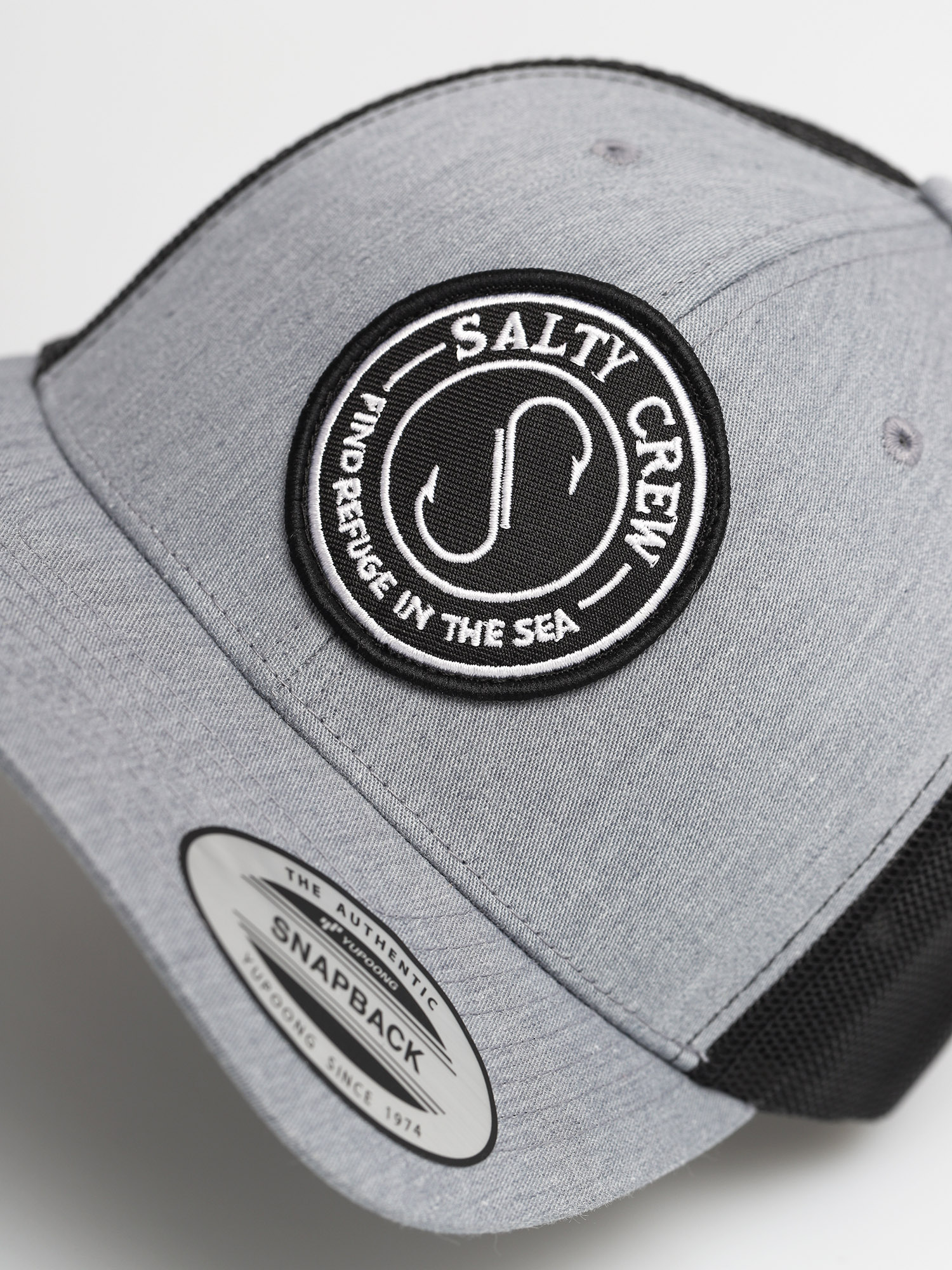 Czapka z daszkiem Salty Crew Palomar Retro Trucker ZD (heather grey/black)