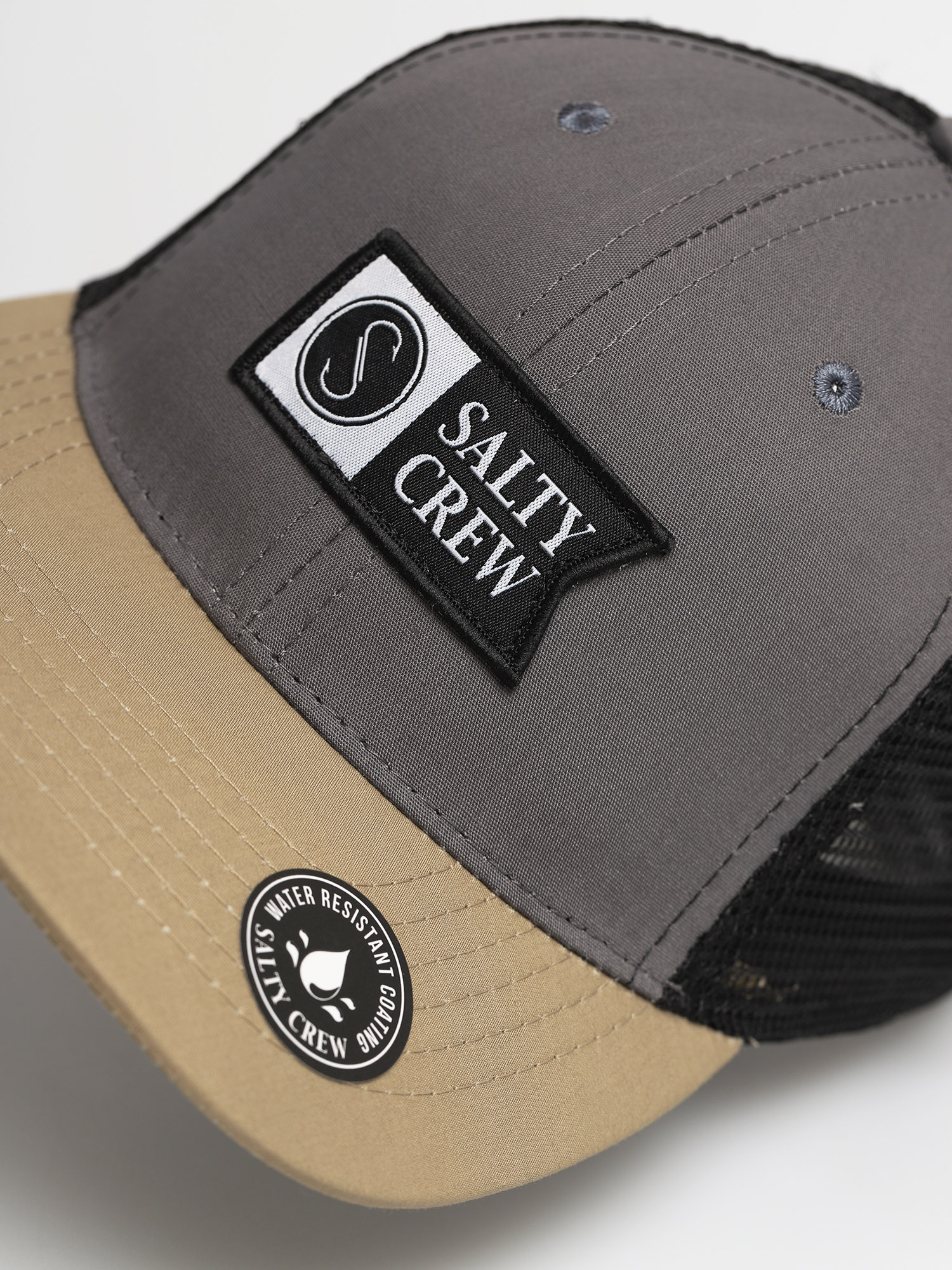 Czapka z daszkiem Salty Crew Pinnacle Retro Trucker ZD (charcoal/khaki)