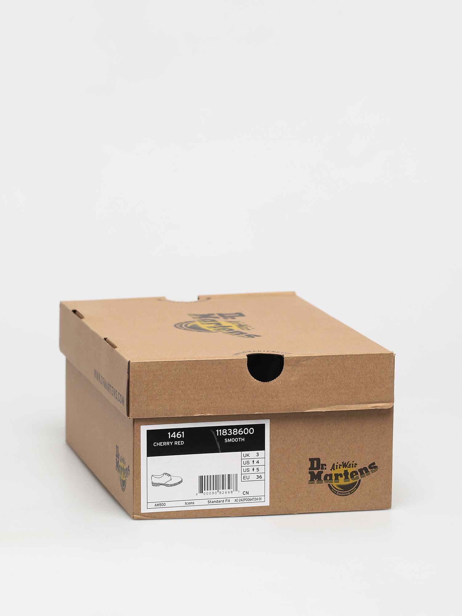 Buty Dr. Martens 1461 (smooth cherry red)