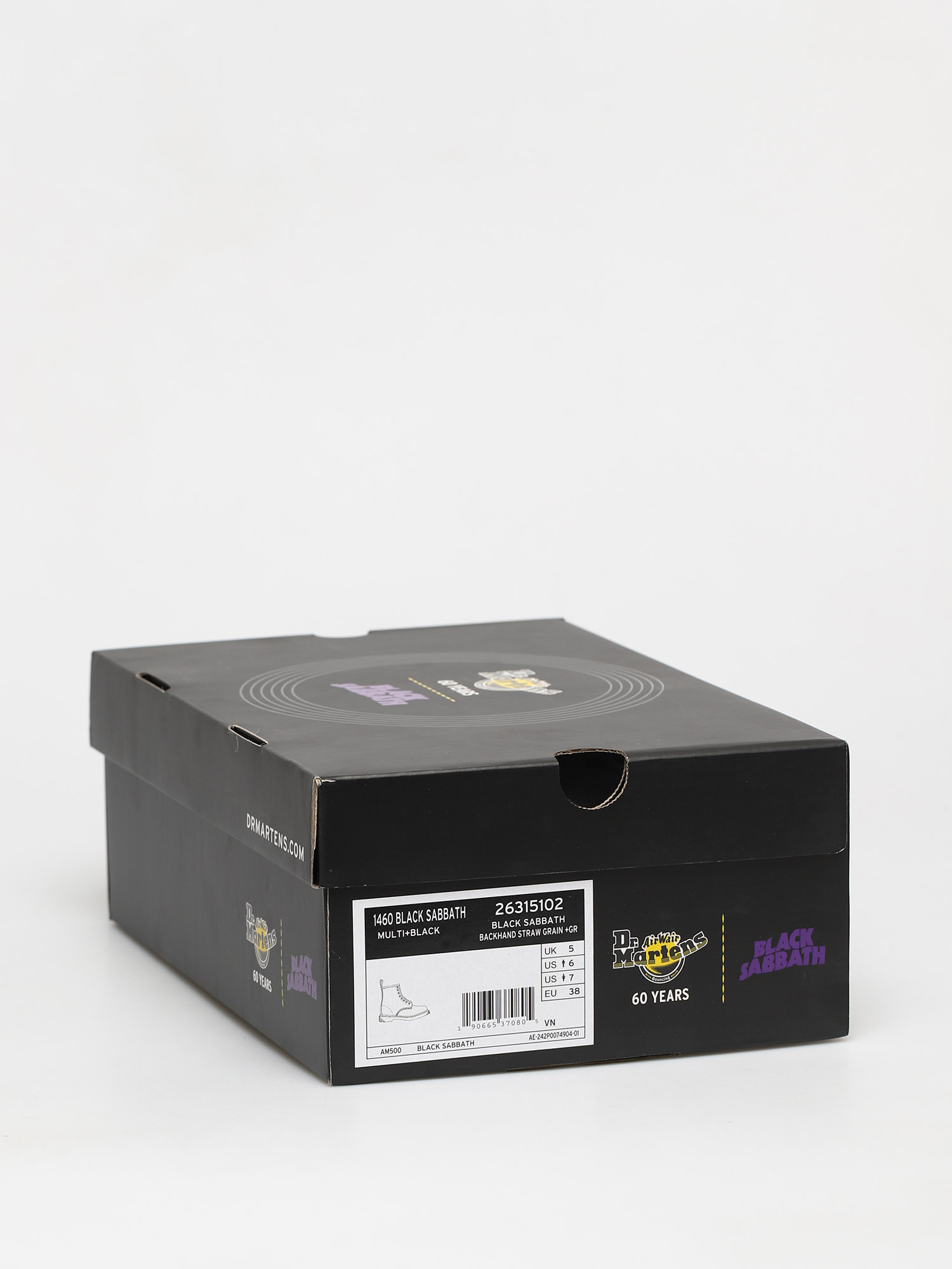 Buty Dr. Martens 1460 Black Sabbath (black)