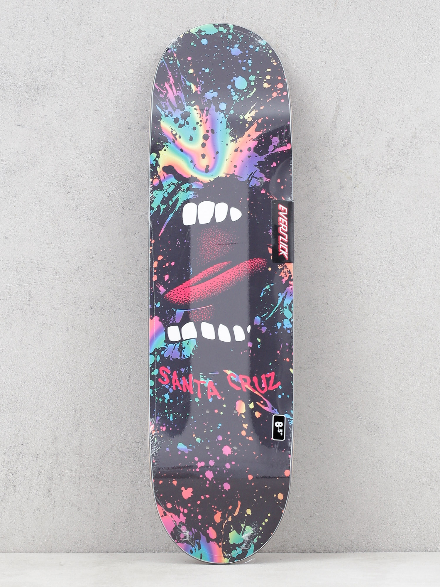 Deck Santa Cruz Big Mouth Splatter Everslick (black/multi)