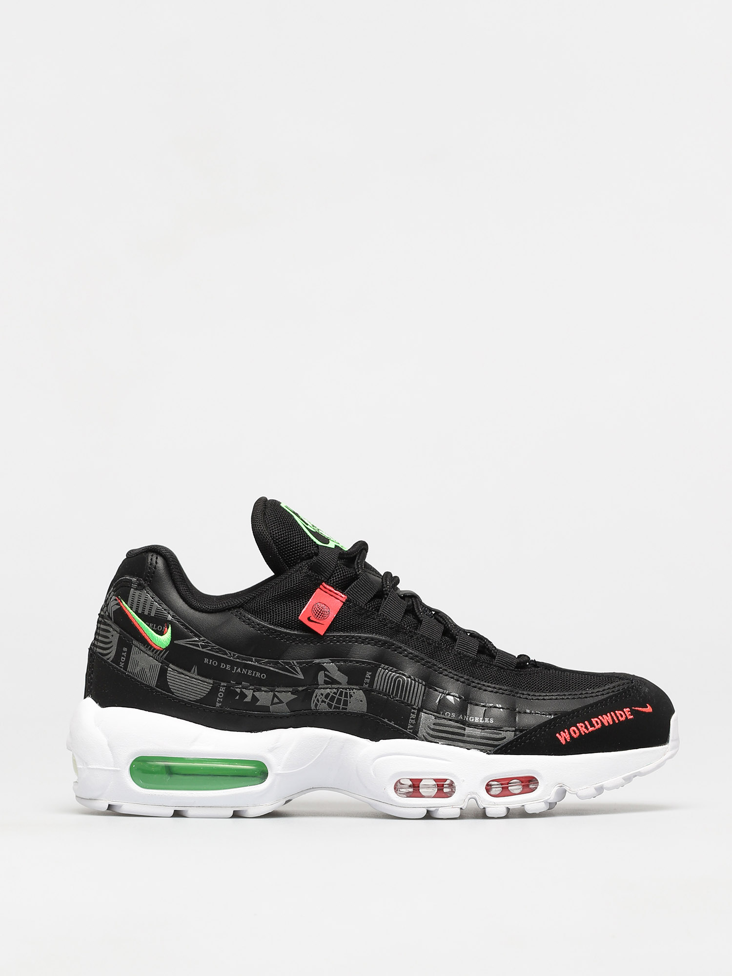 Buty Nike Air Max 95 SE (black/white green strike flash crimson)