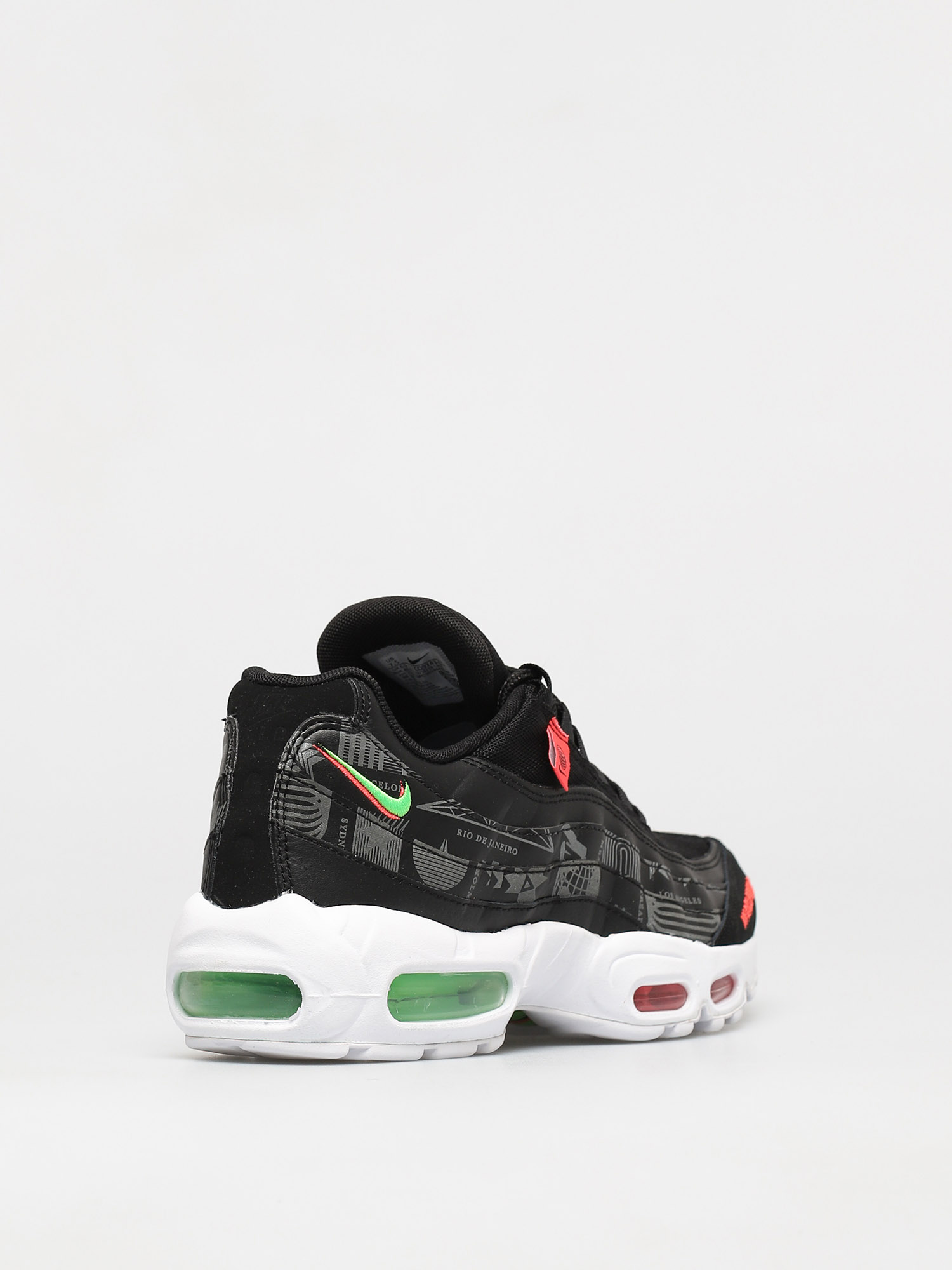 Buty Nike Air Max 95 SE (black/white green strike flash crimson)