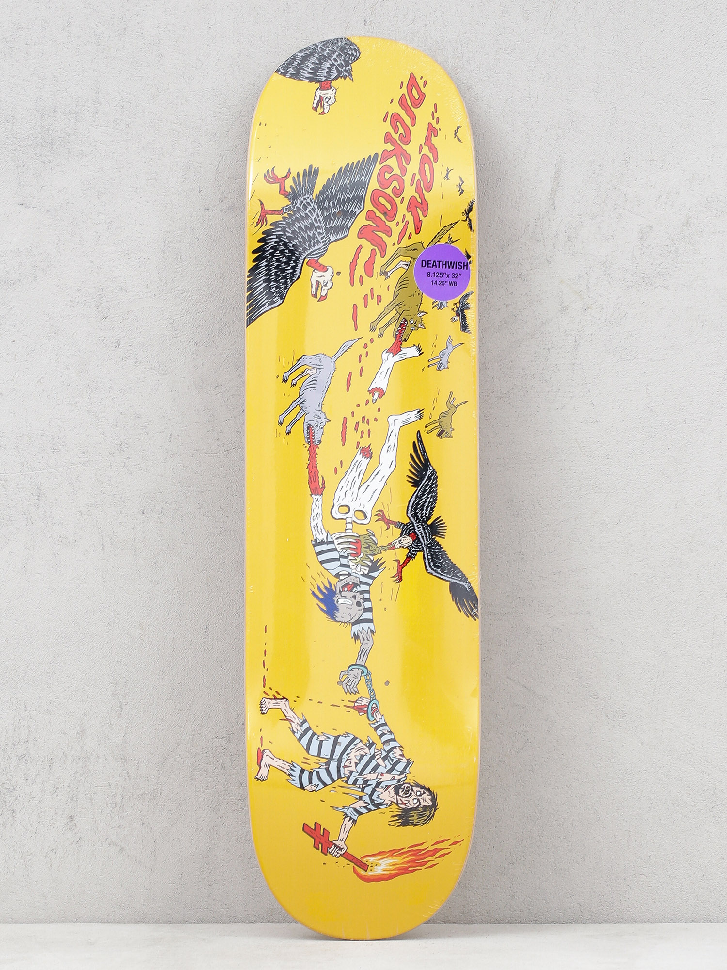 Deck Deathwish Jd Convicts (yellow)