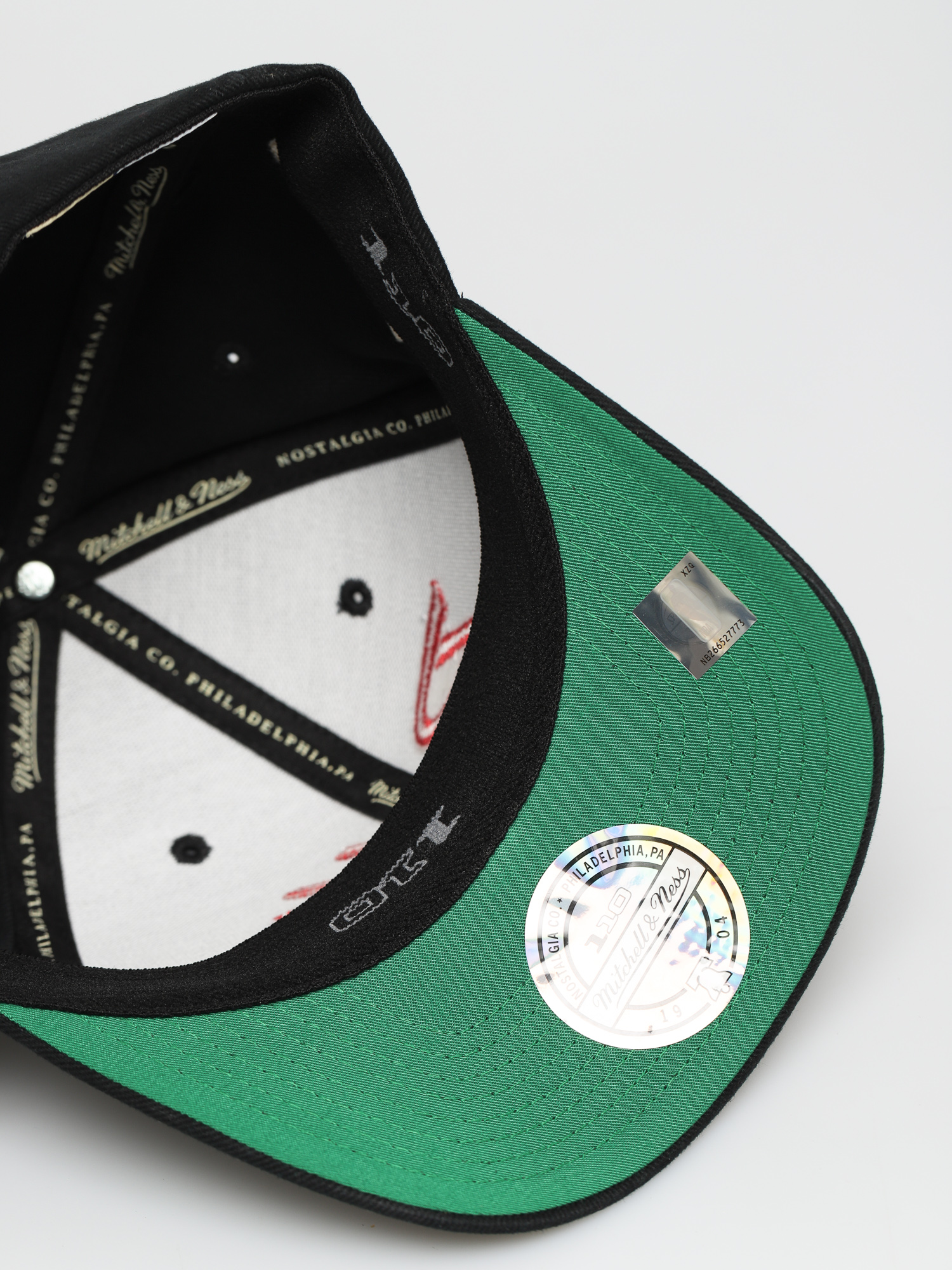 Czapka z daszkiem Mitchell & Ness Vintage Tailscript 110 Chibul ZD (black)