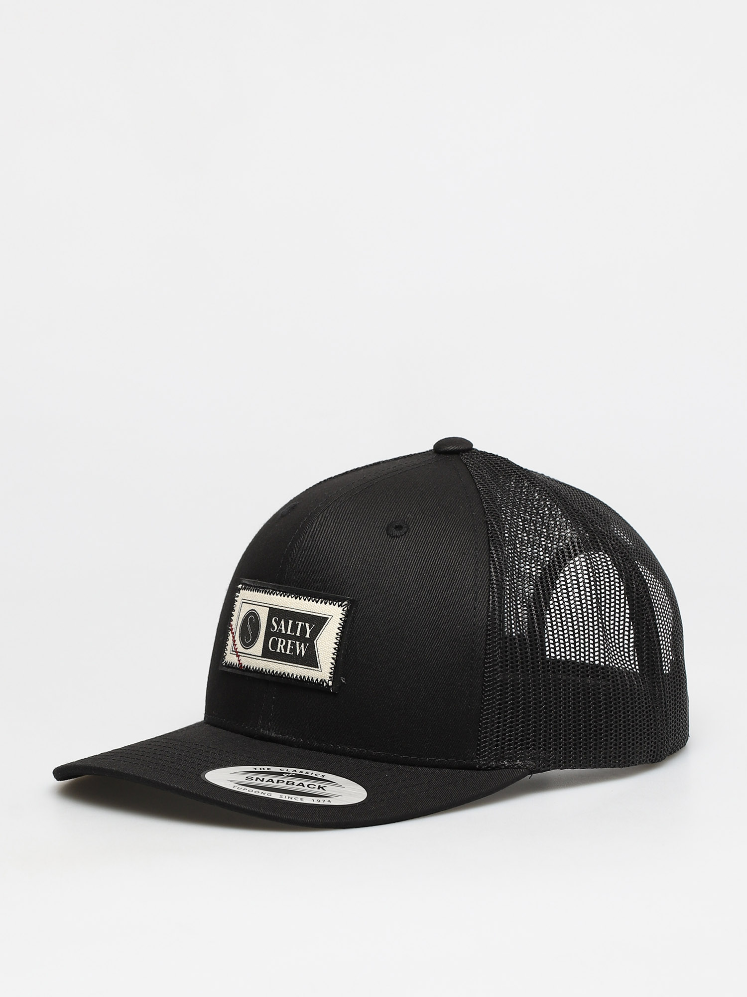 Czapka z daszkiem Salty Crew Topstitch Retro Trucker ZD (black)