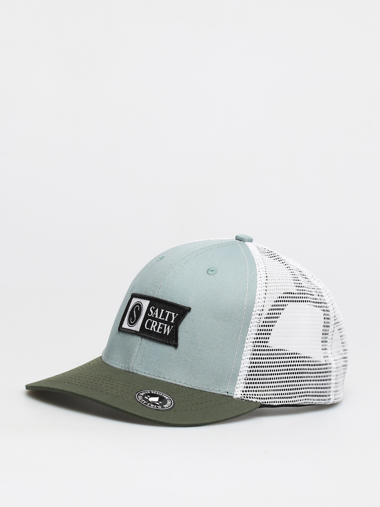 Czapka z daszkiem Salty Crew Pinnacle Retro Trucker ZD (mist/olive)