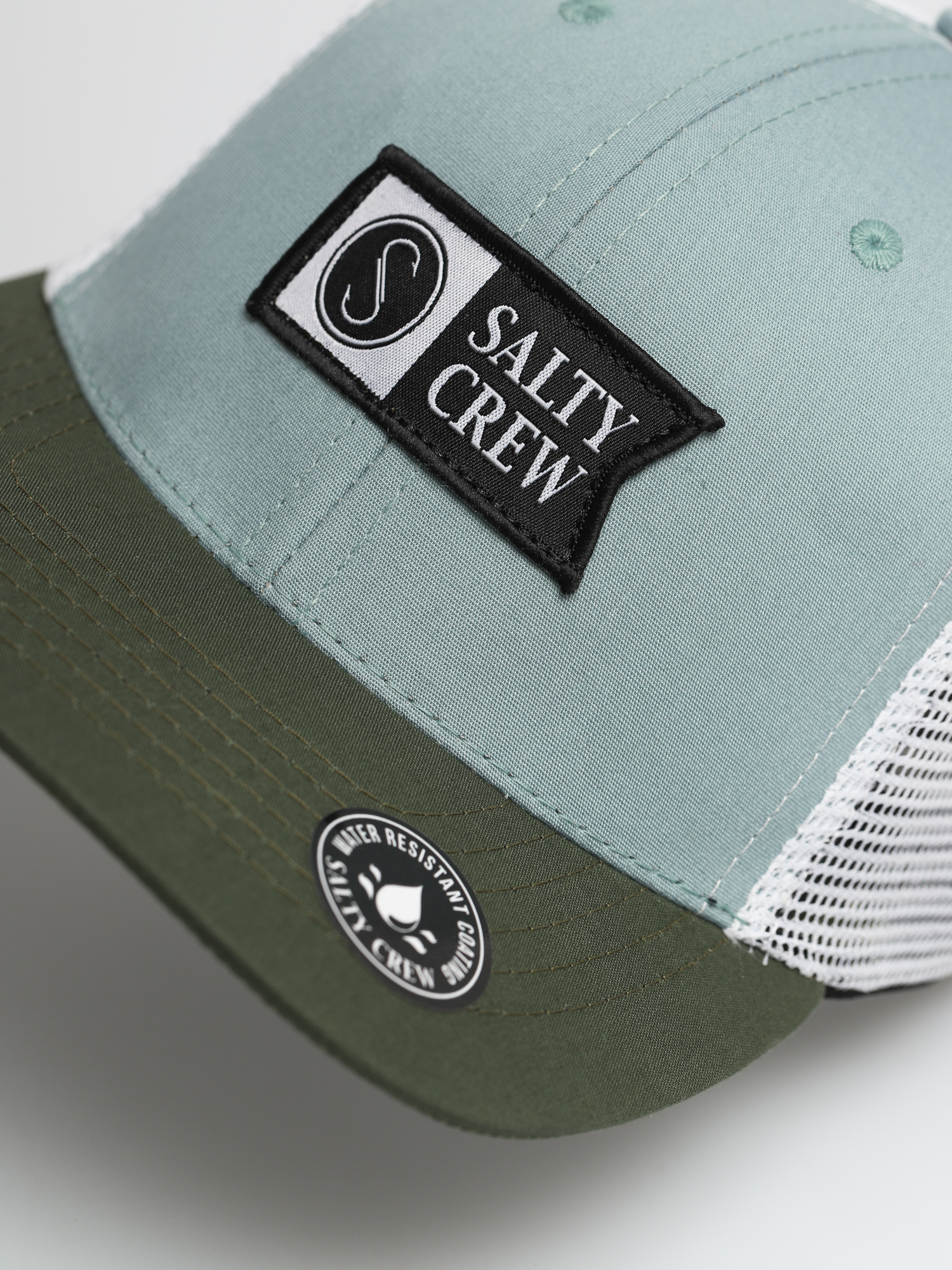 Czapka z daszkiem Salty Crew Pinnacle Retro Trucker ZD (mist/olive)