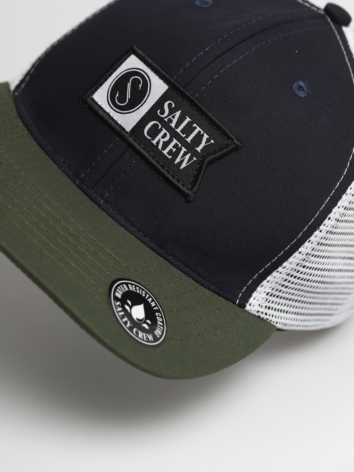 Czapka z daszkiem Salty Crew Pinnacle Retro Trucker ZD (navy/olive)