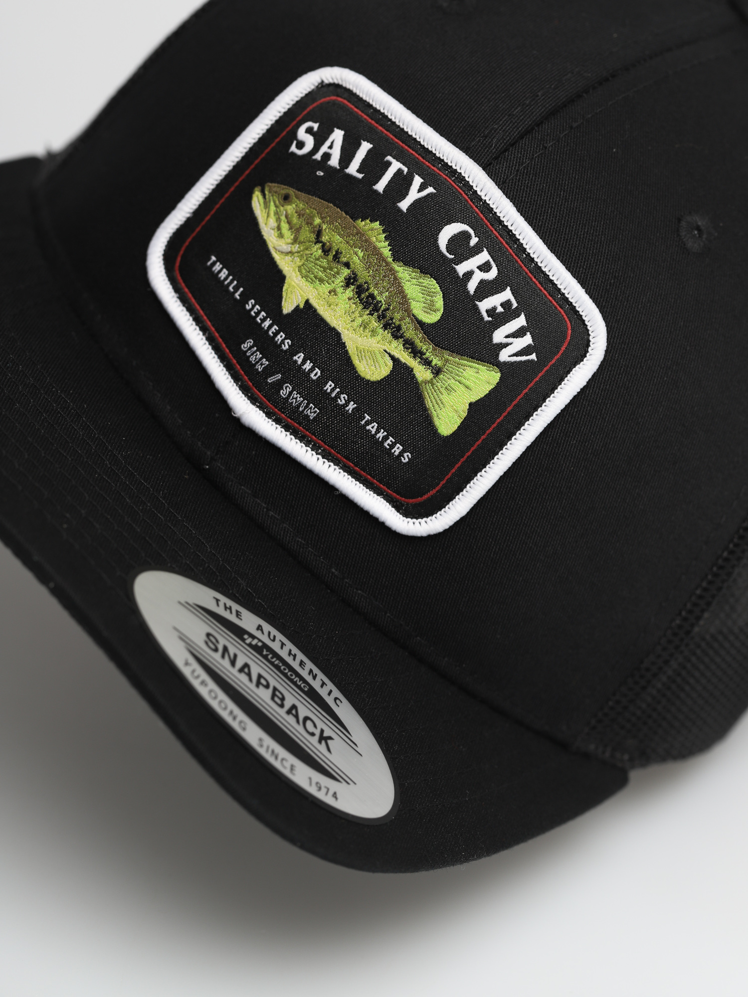 Czapka z daszkiem Salty Crew Bigmouth Retro Trucker ZD (black)