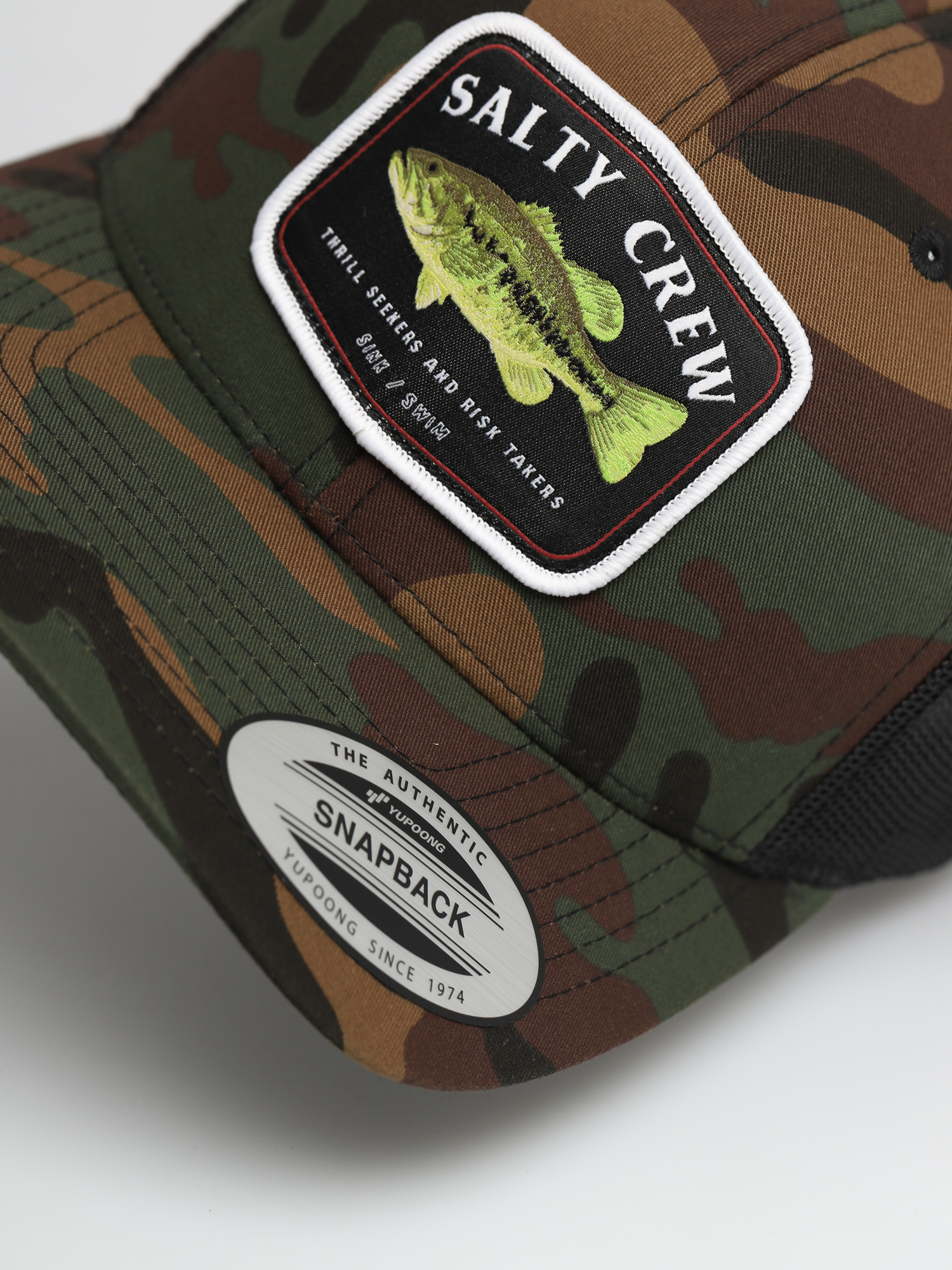 Czapka z daszkiem Salty Crew Bigmouth Retro Trucker ZD (camo)