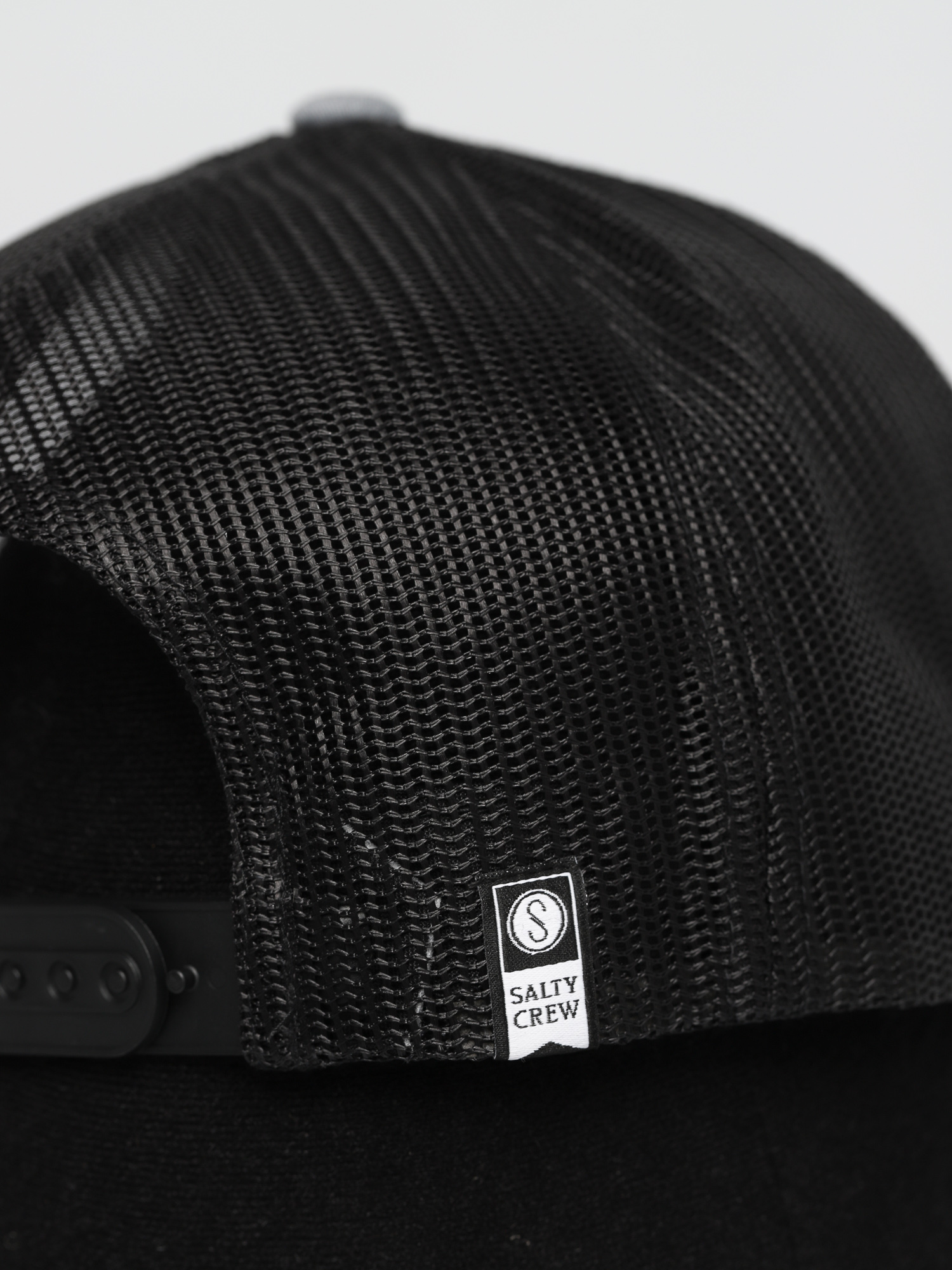 Czapka z daszkiem Salty Crew Topstitch Retro Trucker ZD (heather grey/black)