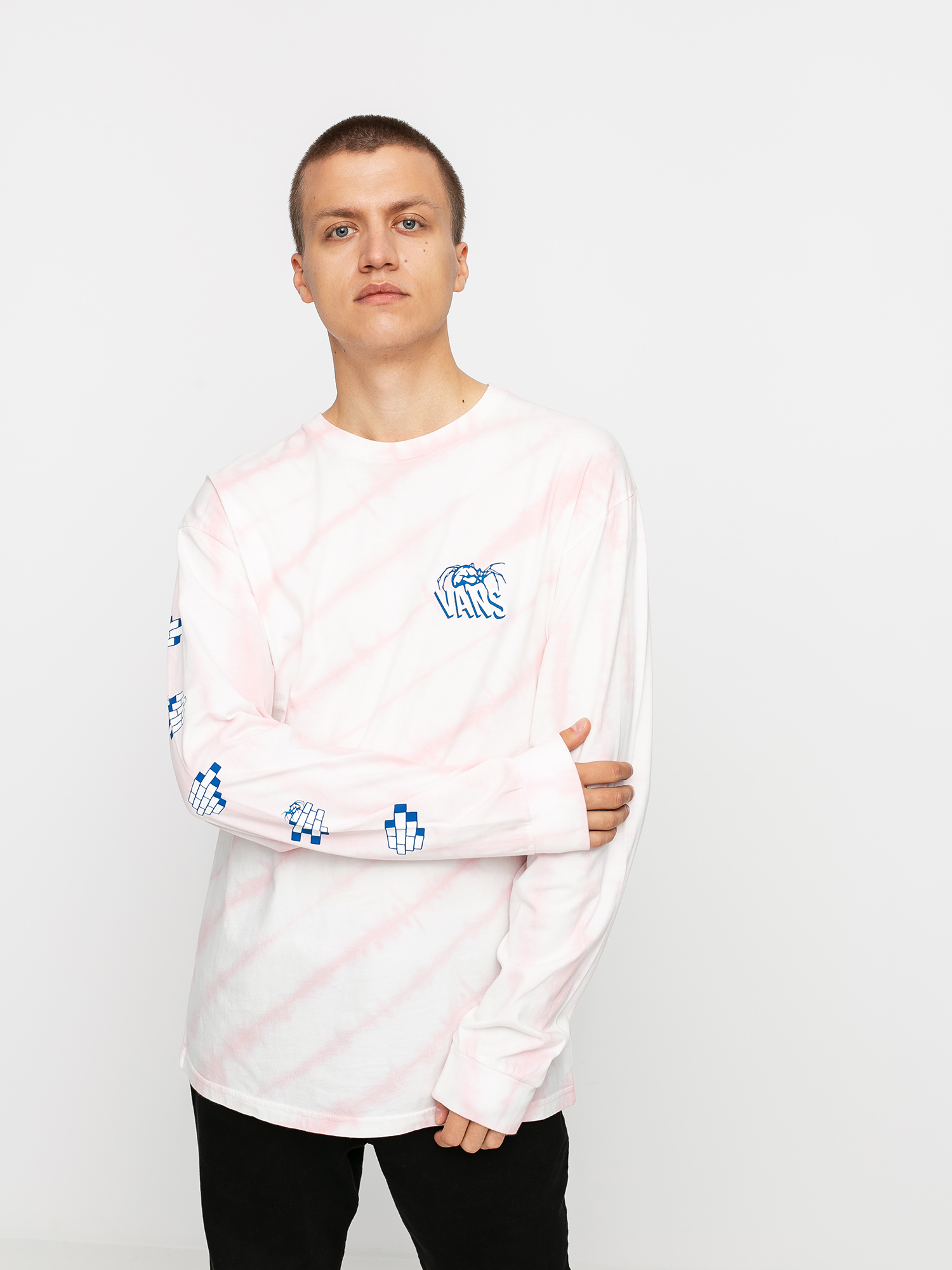 Longsleeve Vans Widow Maker Tie Dye (cool pink)