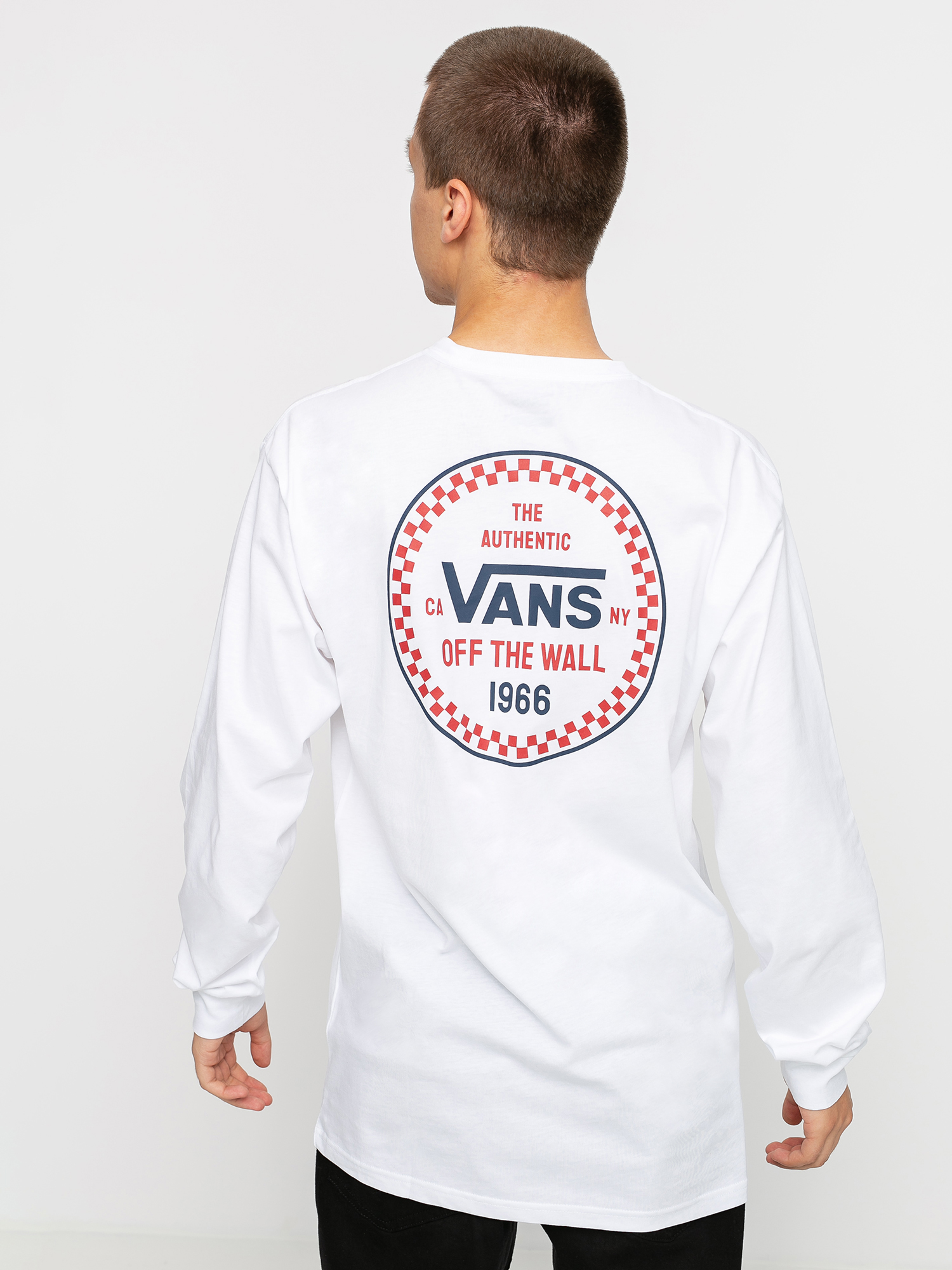 Longsleeve Vans Checker 66 (white)