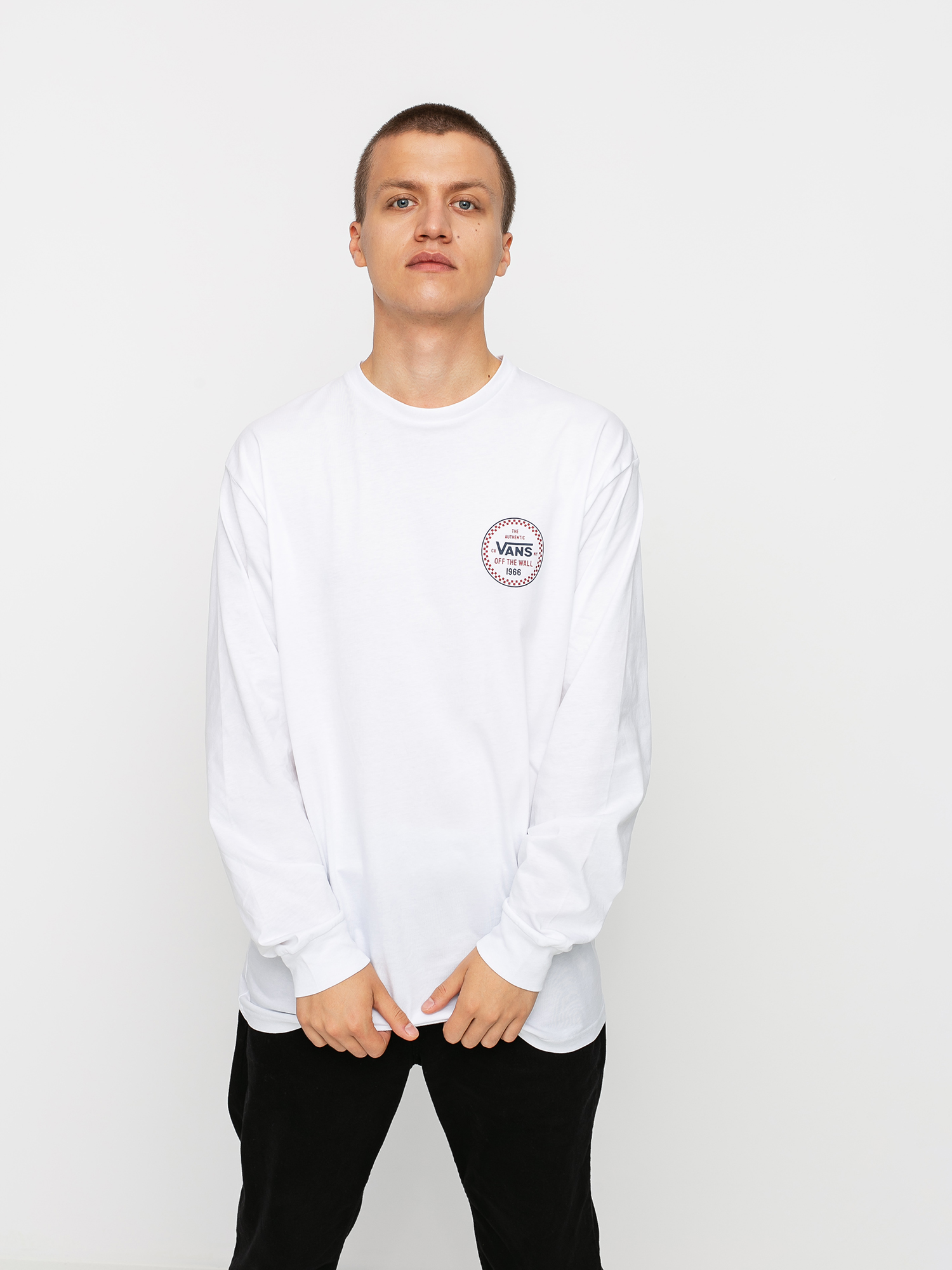 Longsleeve Vans Checker 66 (white)