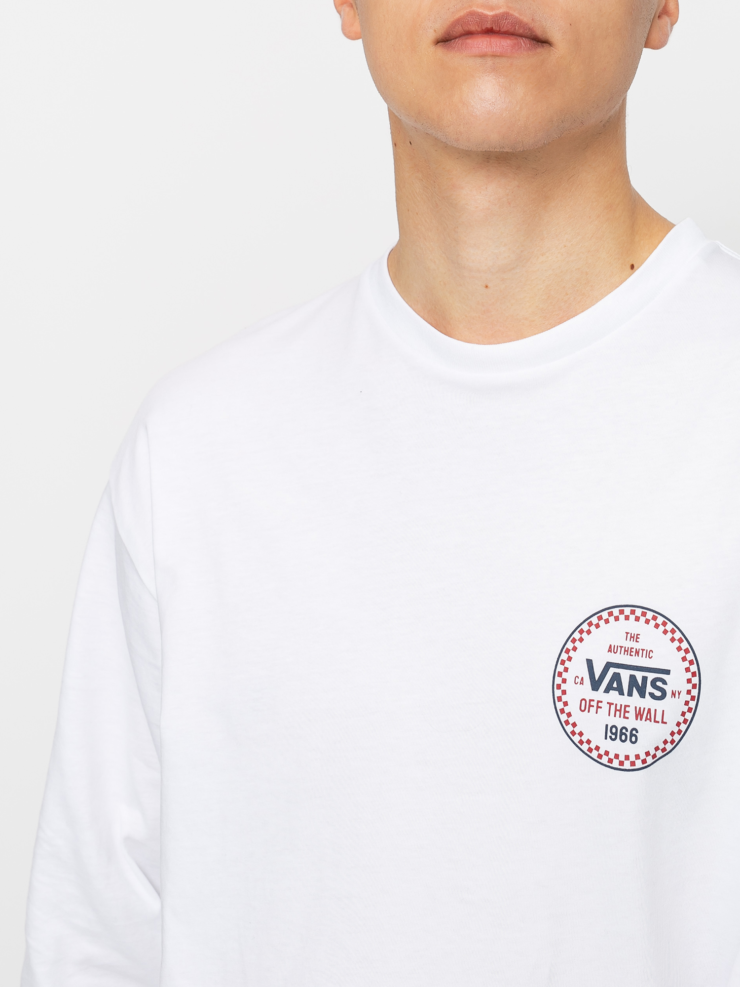 Longsleeve Vans Checker 66 (white)