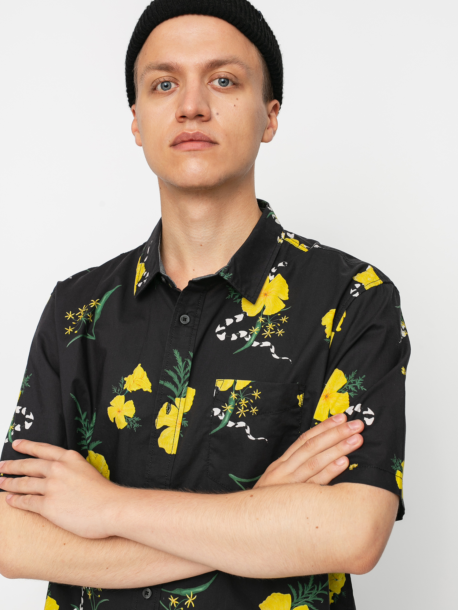 Koszula Vans Super Bloom Floral (black/super bloom)