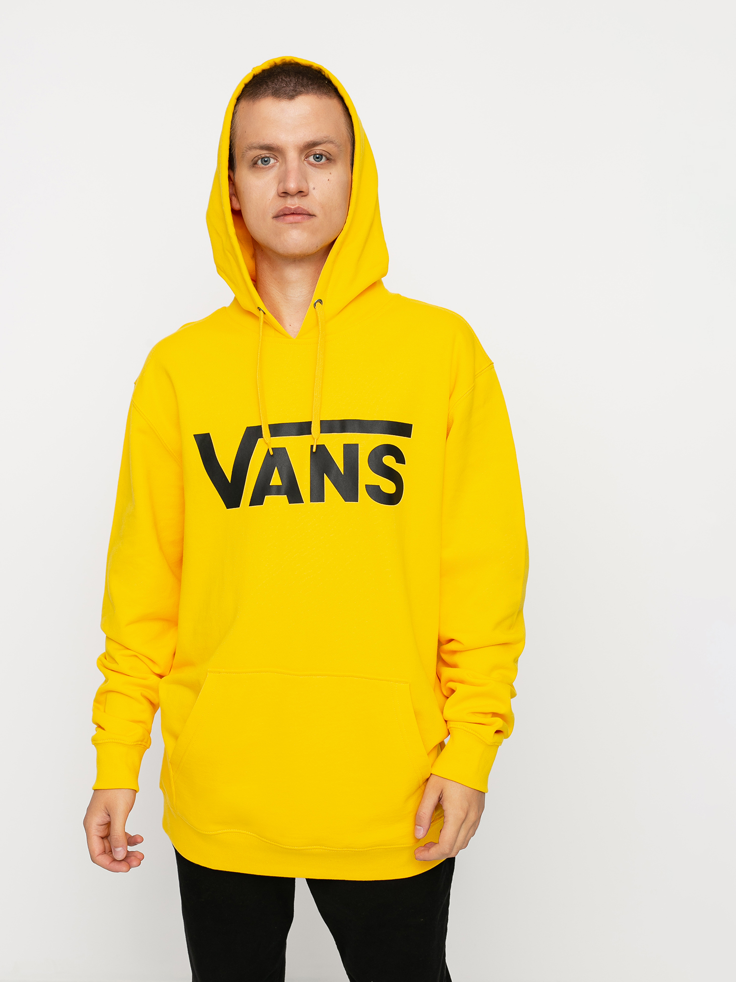 Bluza z kapturem Vans Classic HD (lemon chrome)